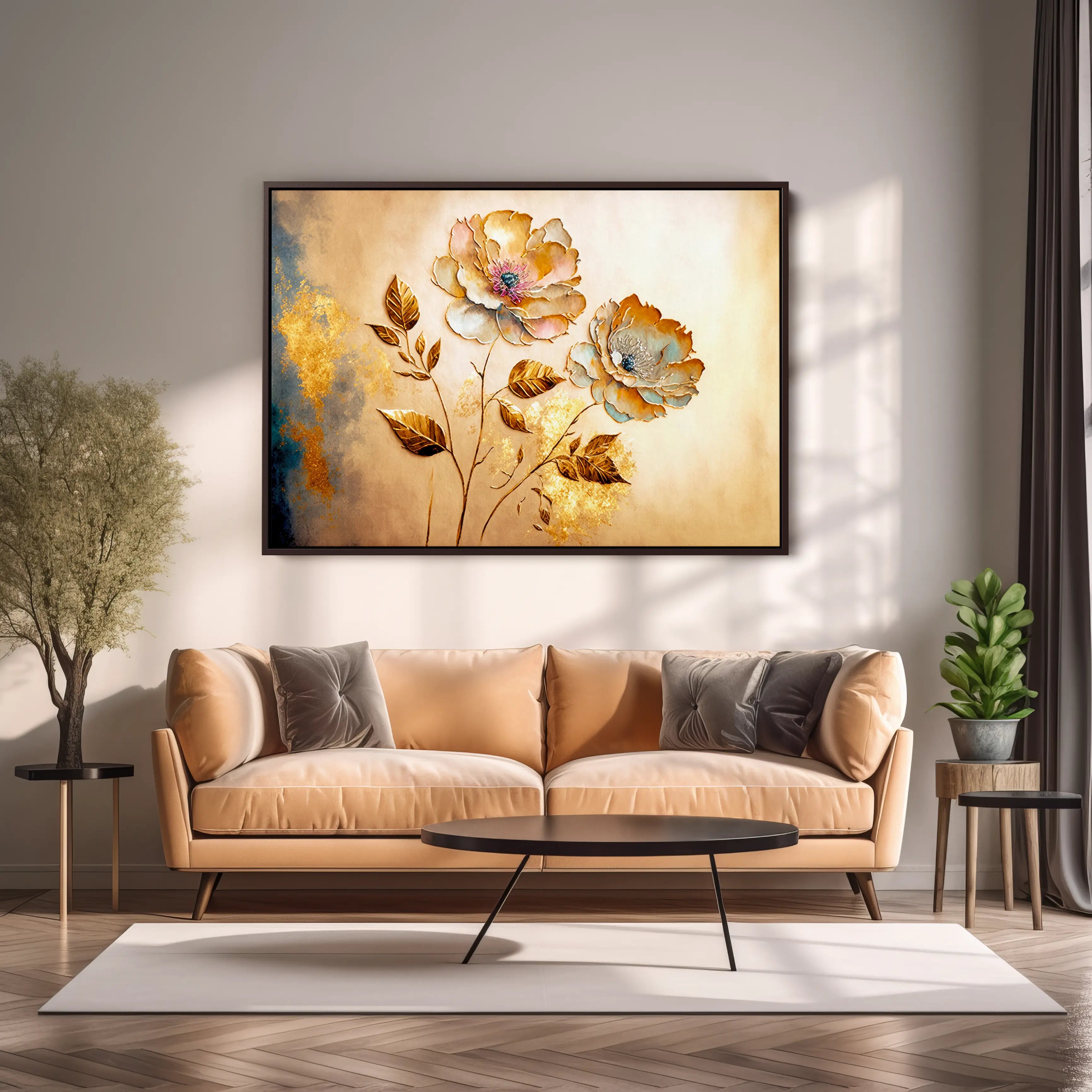 Floral Canvas Wall Art SAD558