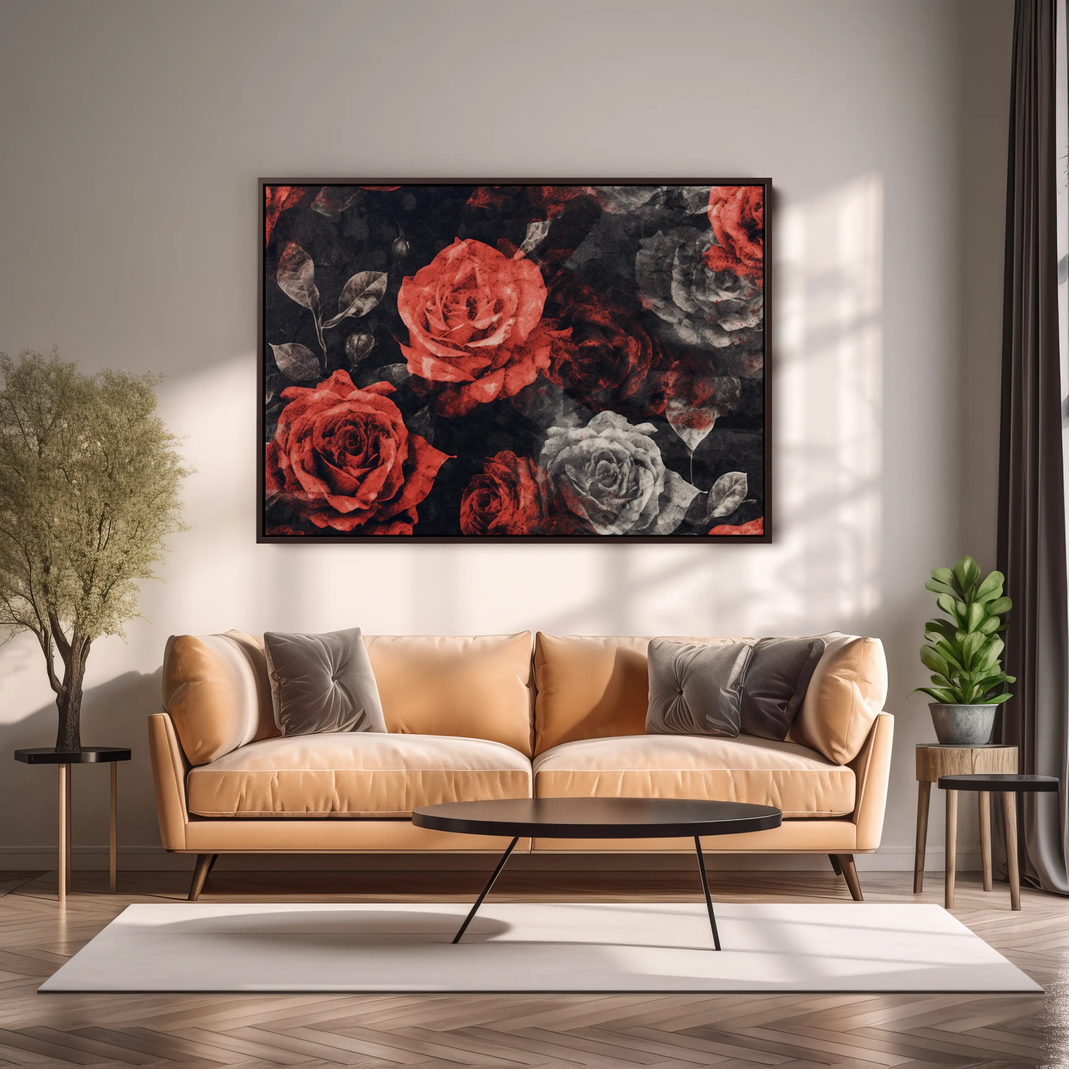 Floral Canvas Wall Art SAD718