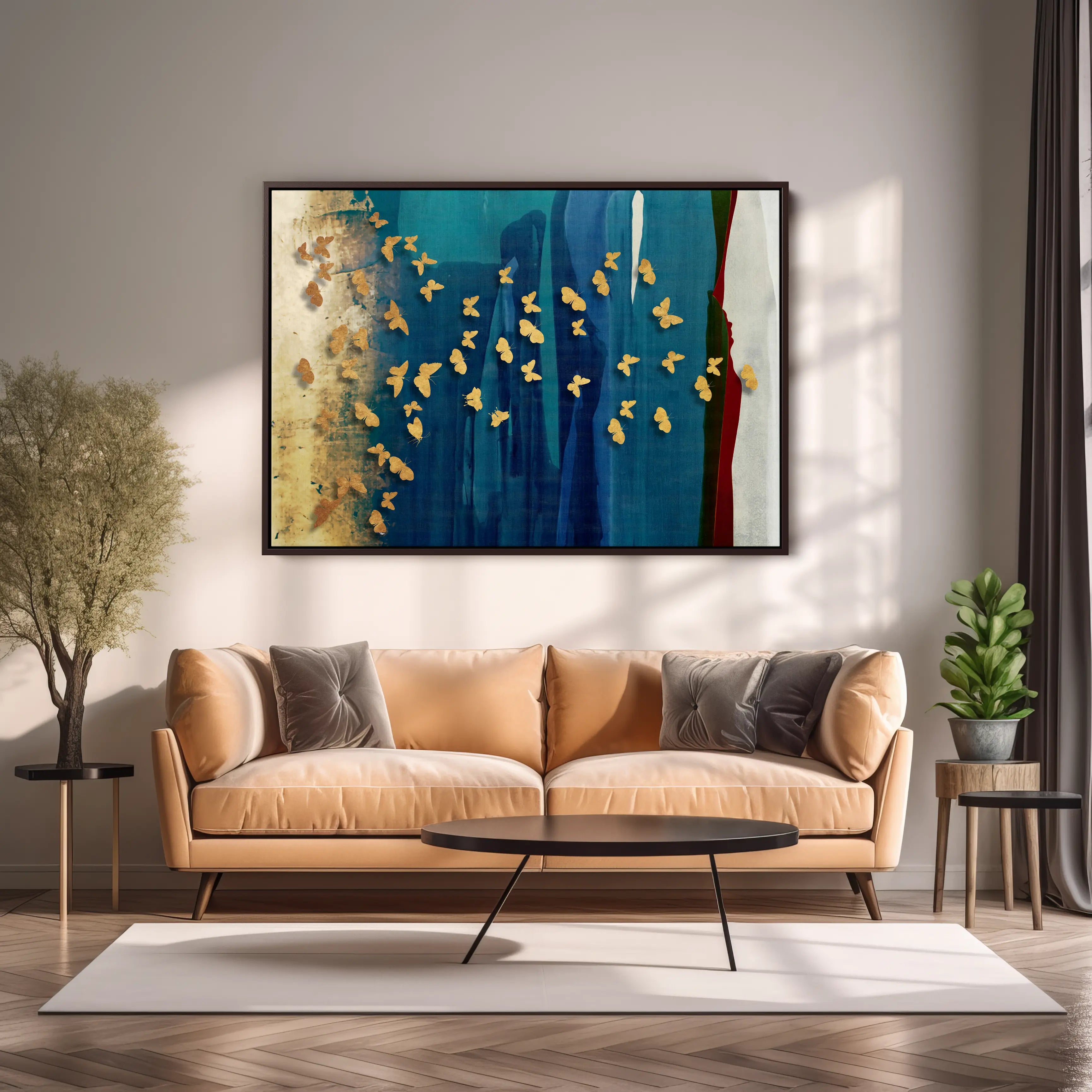 Abstract Canvas Wall Art SAD637