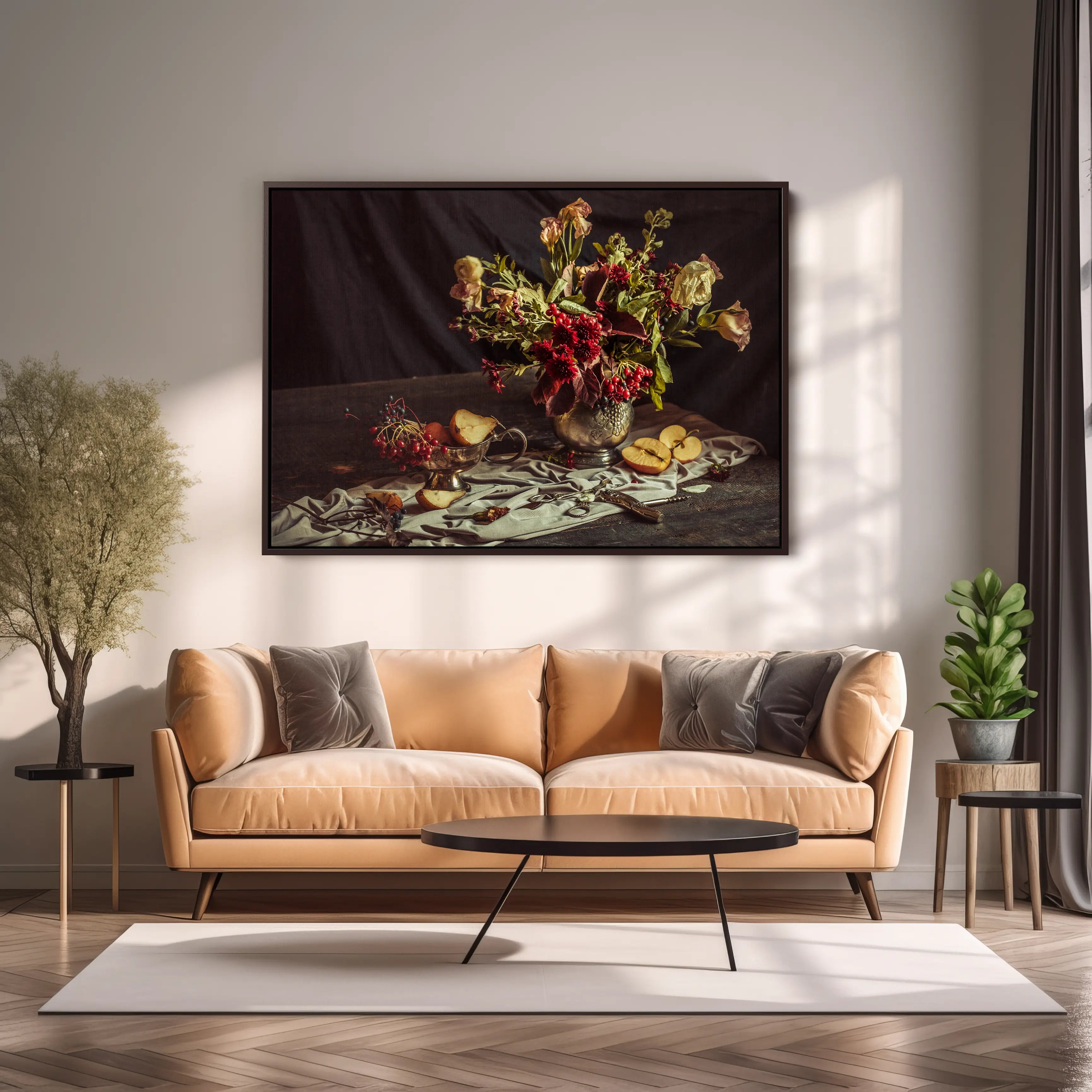 Floral Canvas Wall Art SAD744