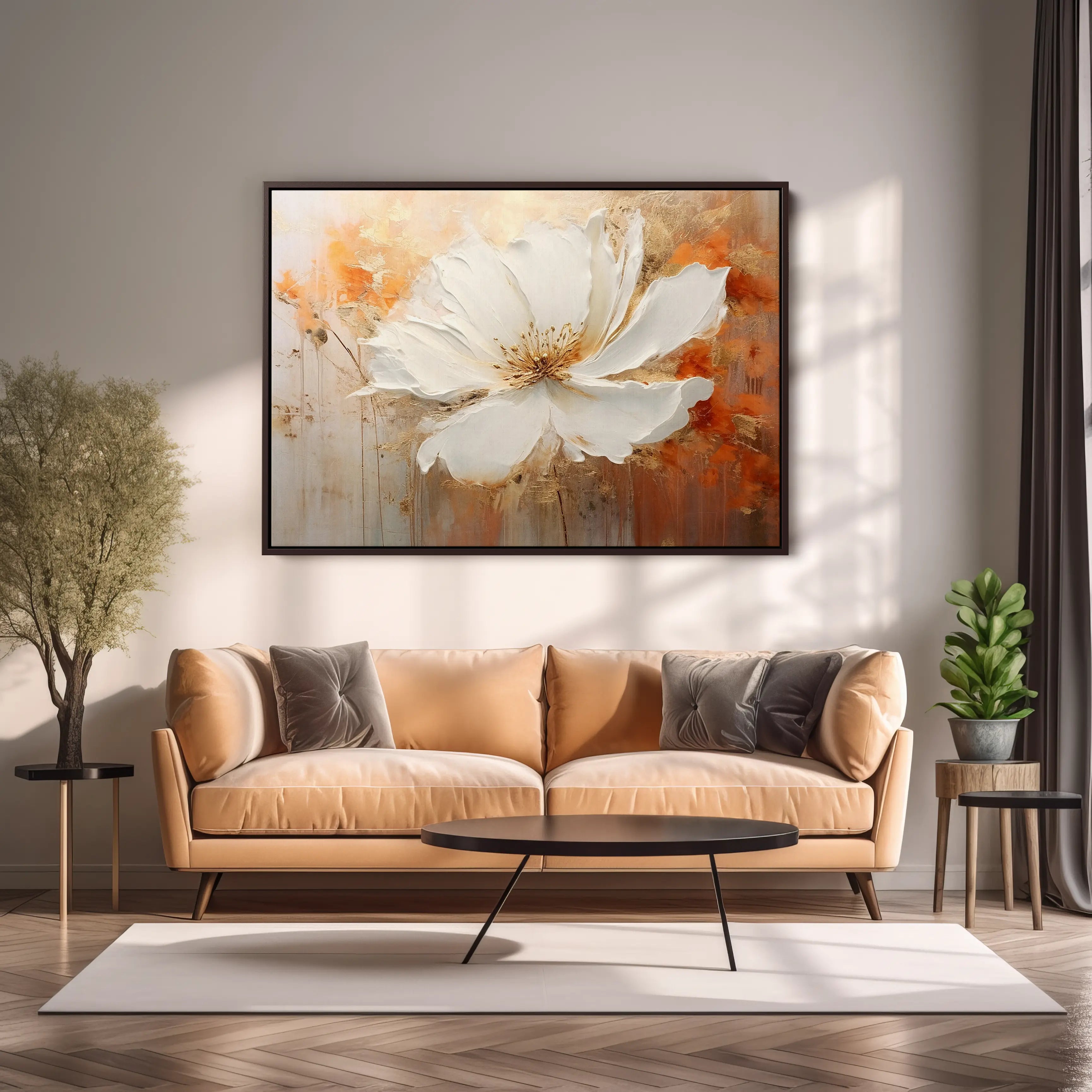 Floral Canvas Wall Art SAD556