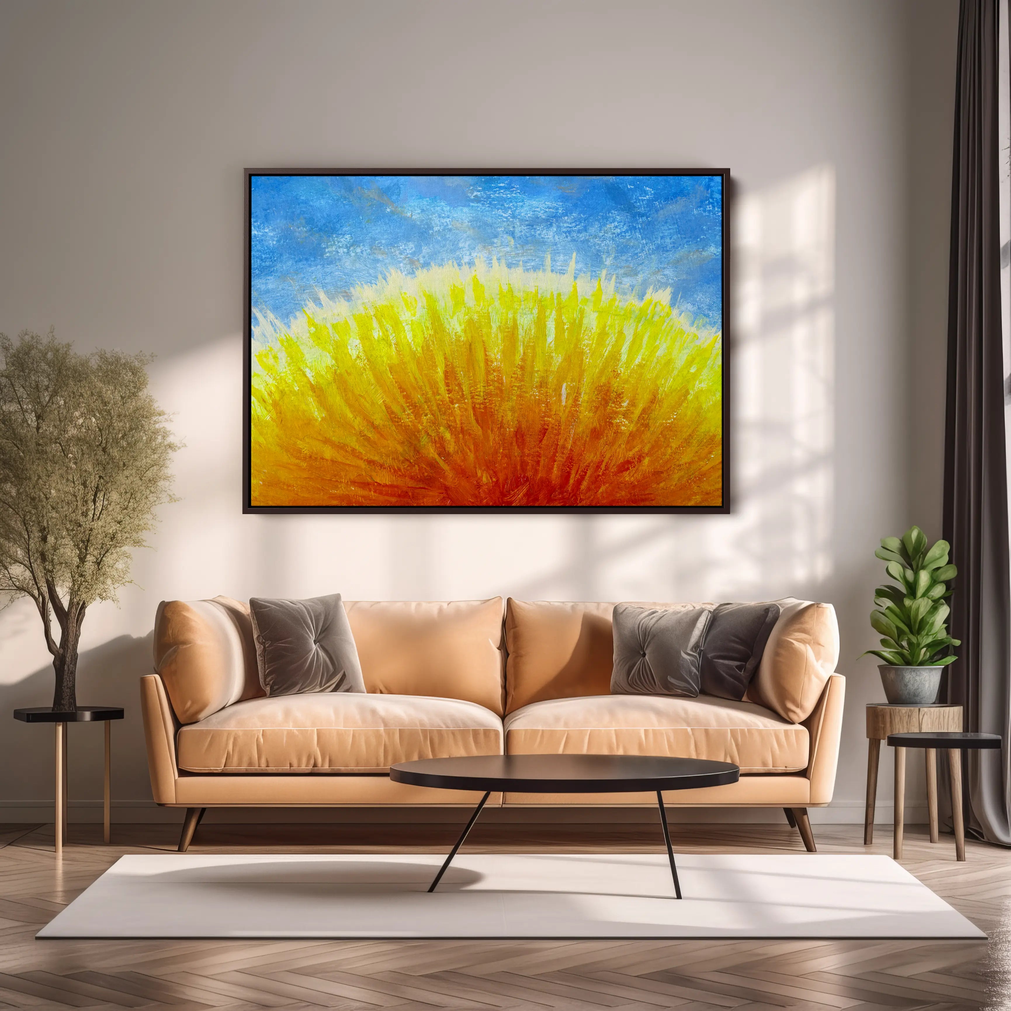 Abstract Canvas Wall Art SAD938