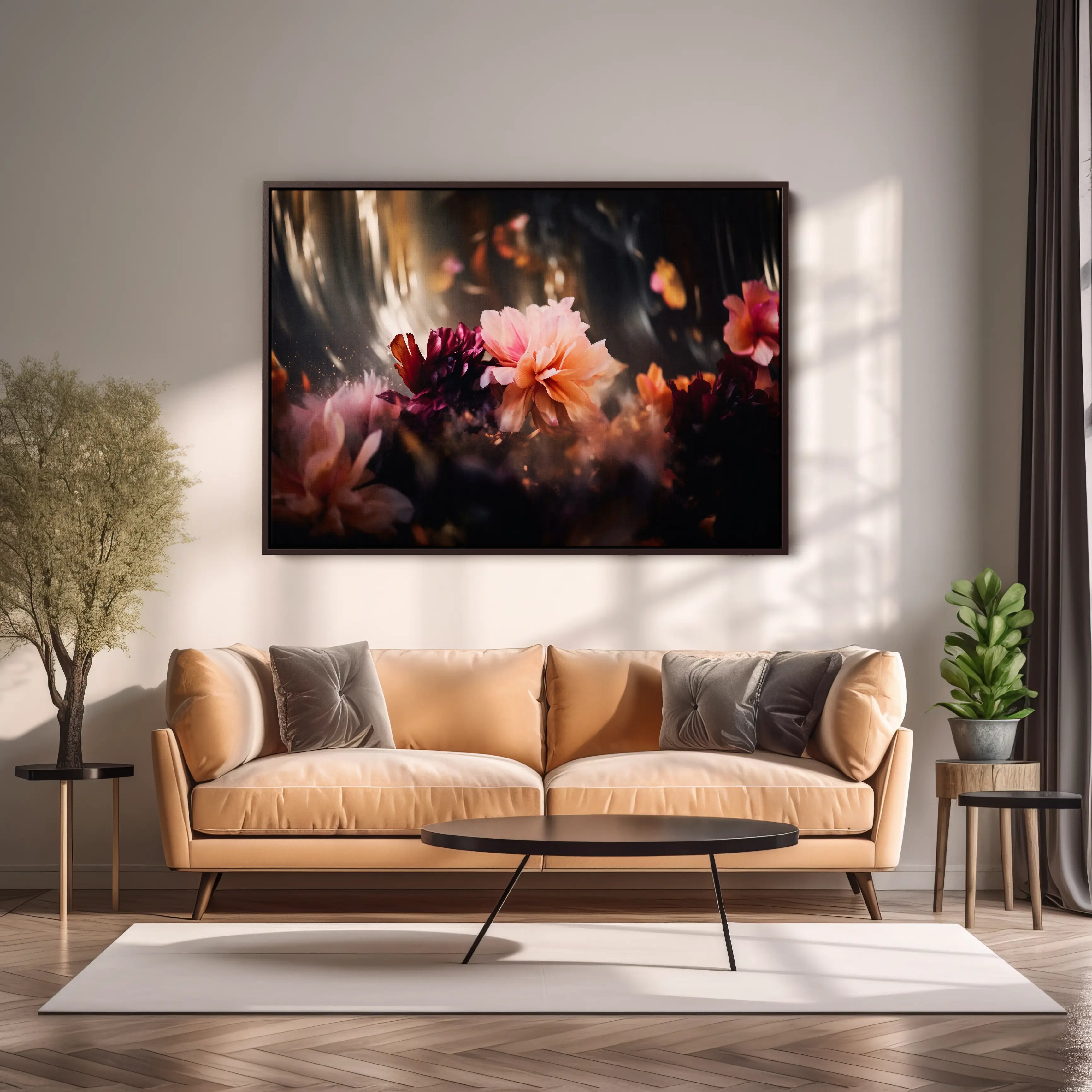 Floral Canvas Wall Art SAD1749