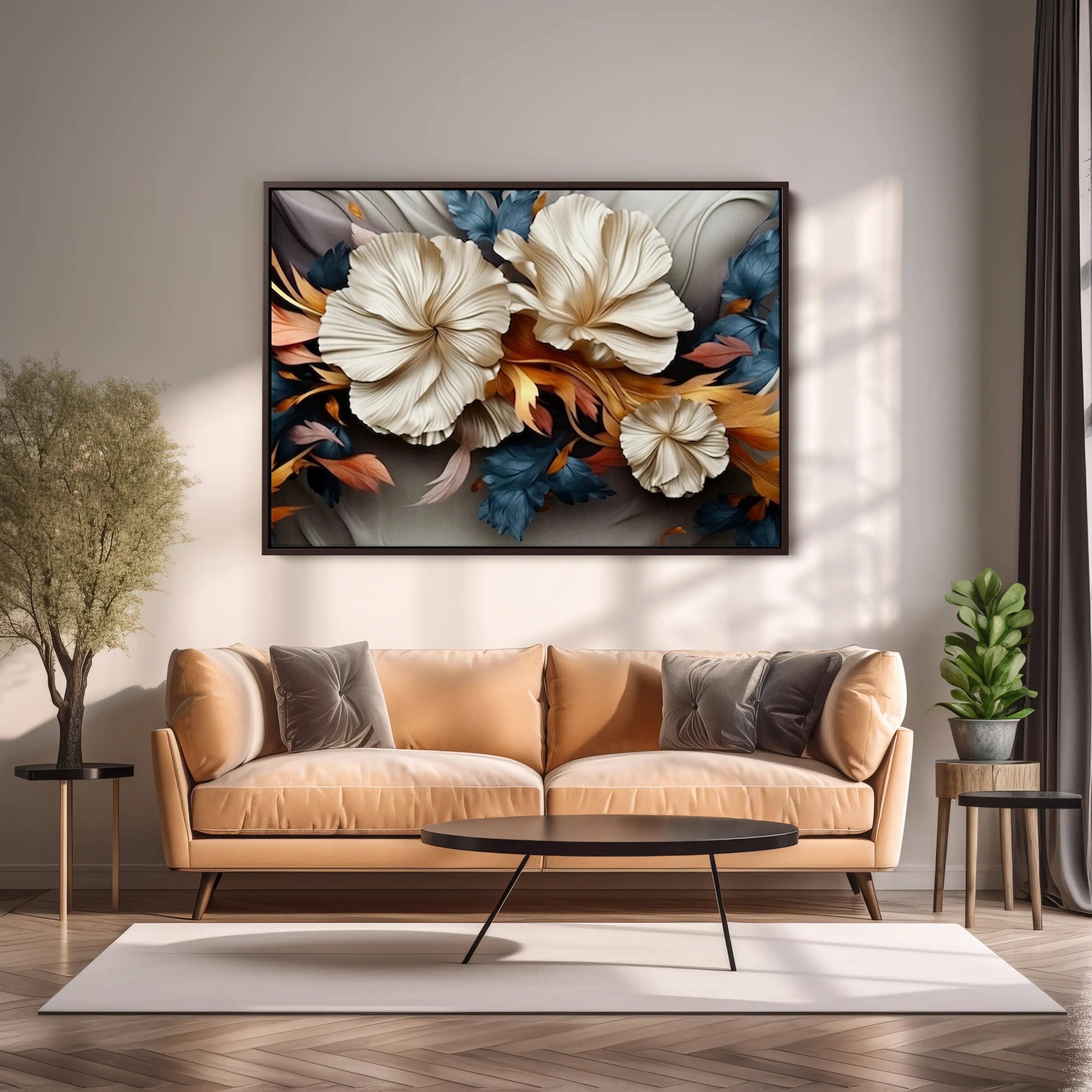Floral Canvas Wall Art SAD1715