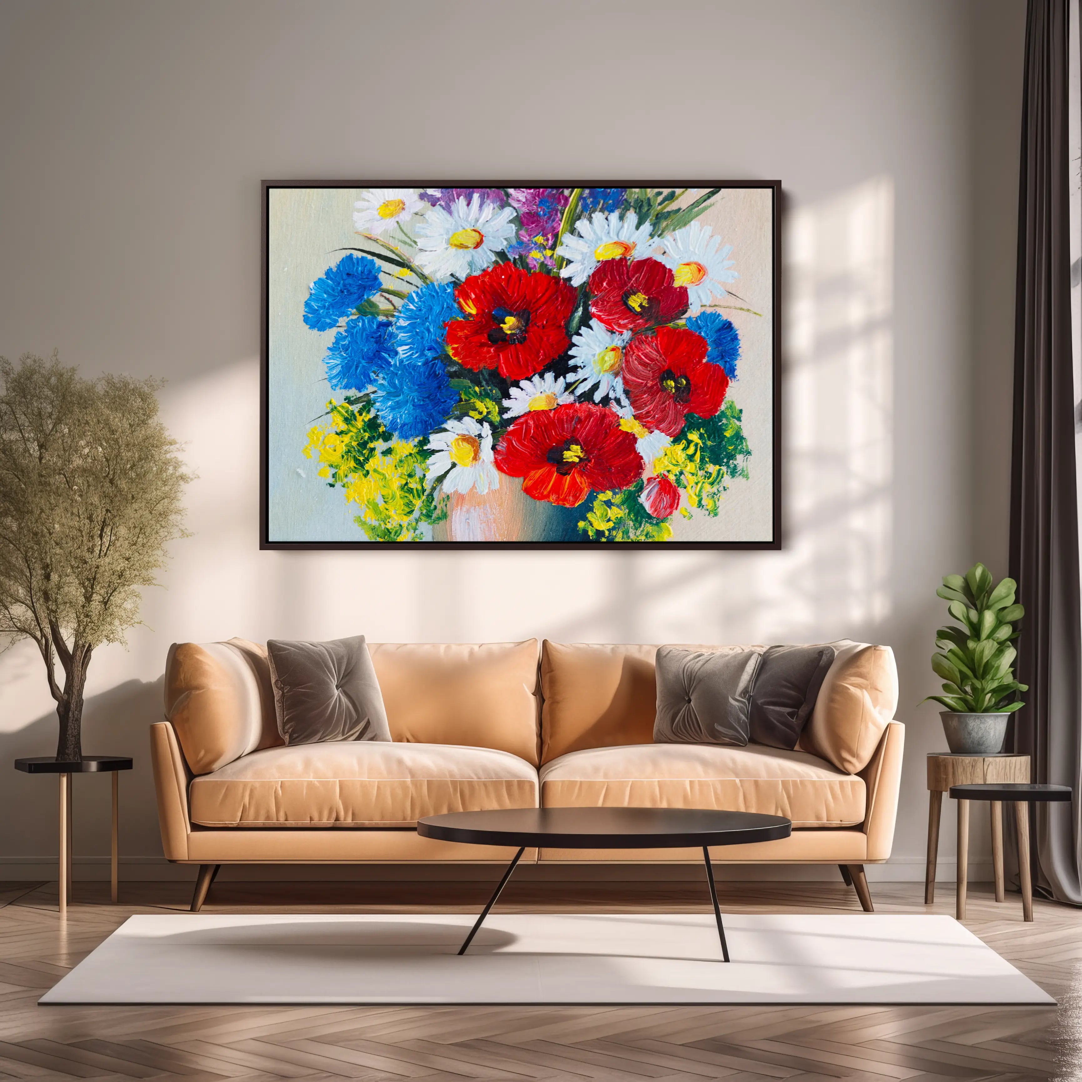 Floral Canvas Wall Art SAD980