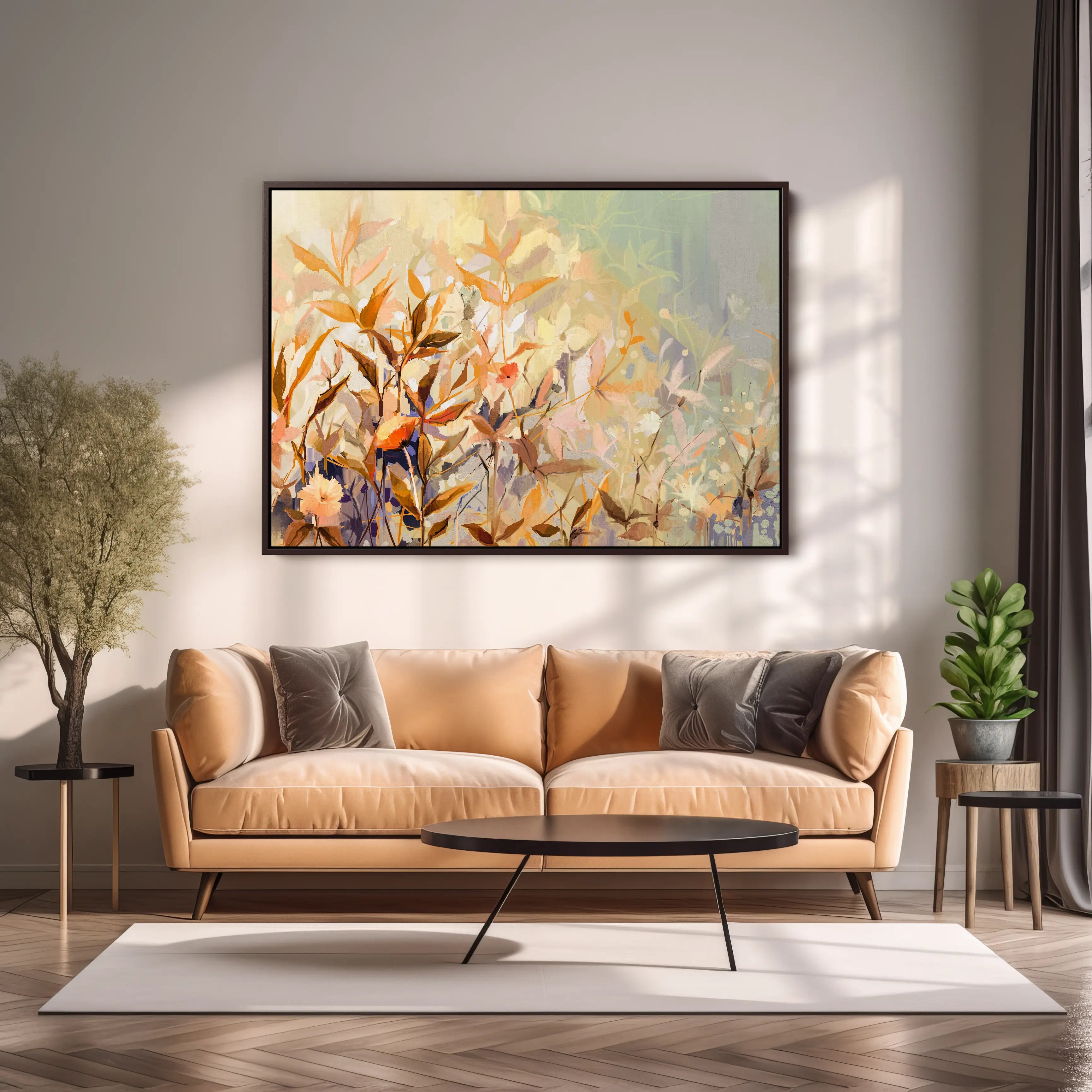 Floral Canvas Wall Art SAD940