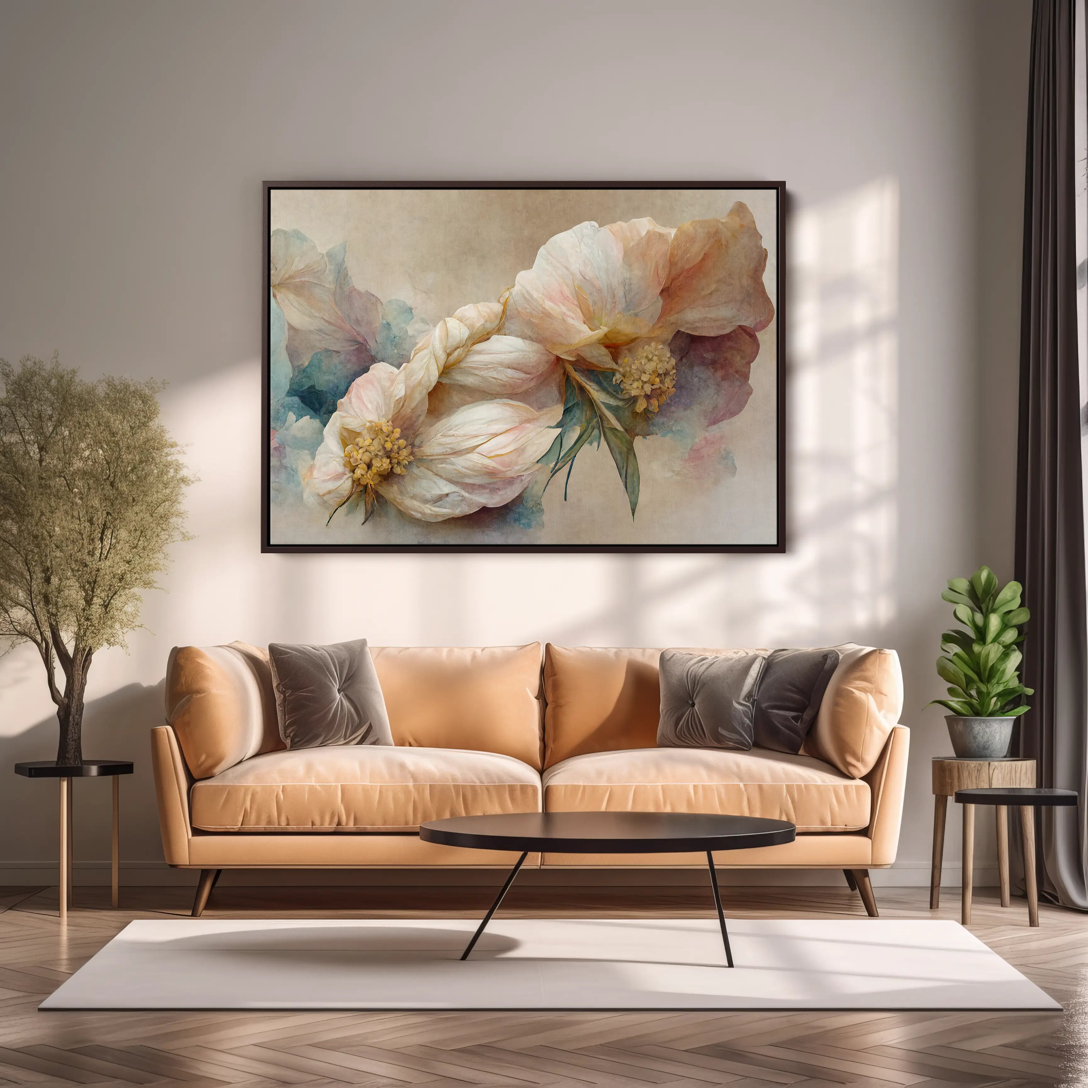 Floral Canvas Wall Art SAD572