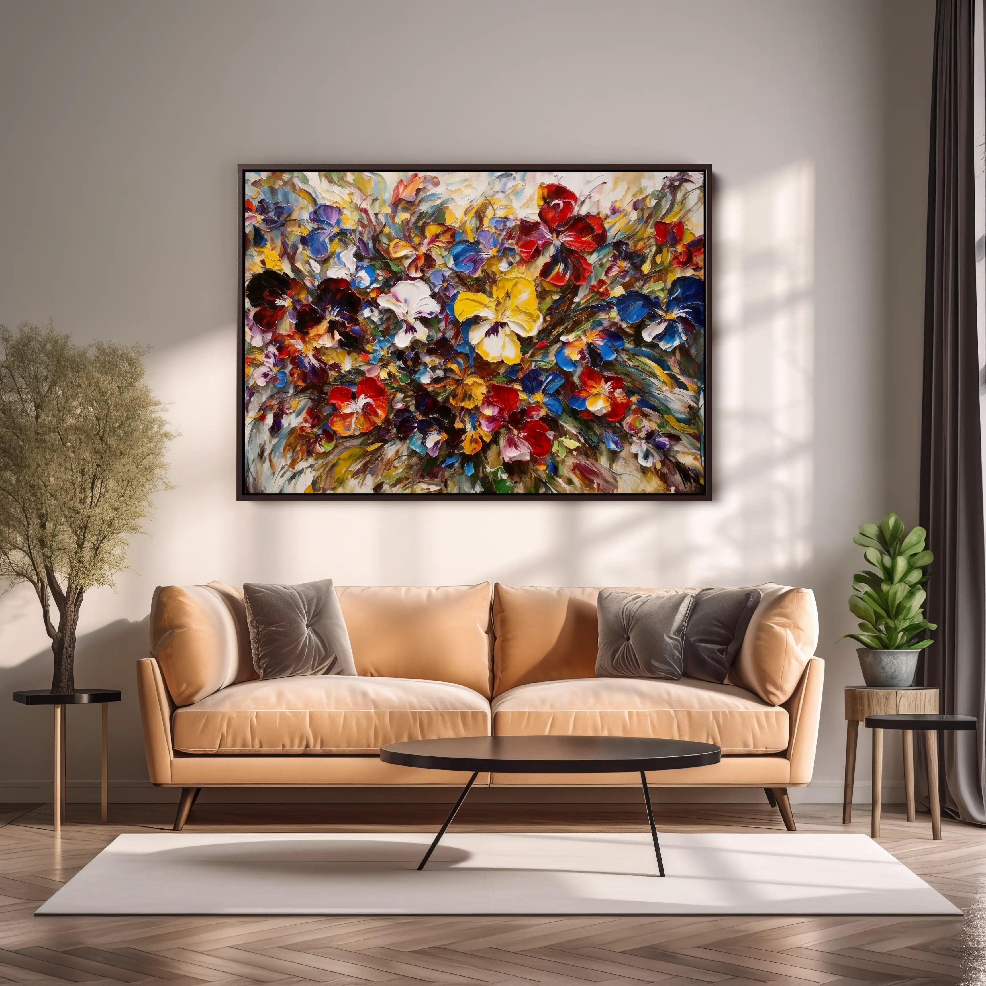 Floral Canvas Wall Art SAD1124