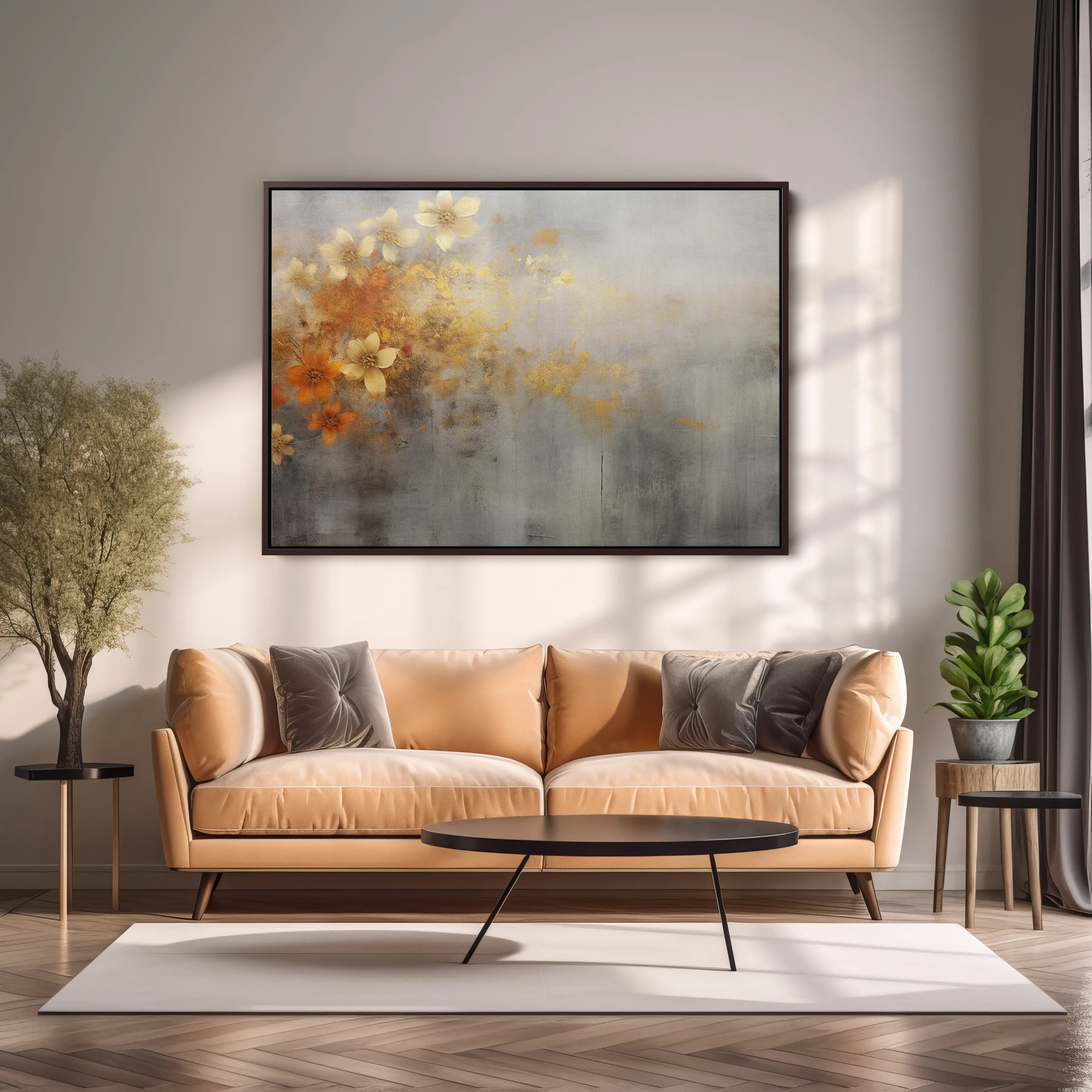Floral Canvas Wall Art SAD575