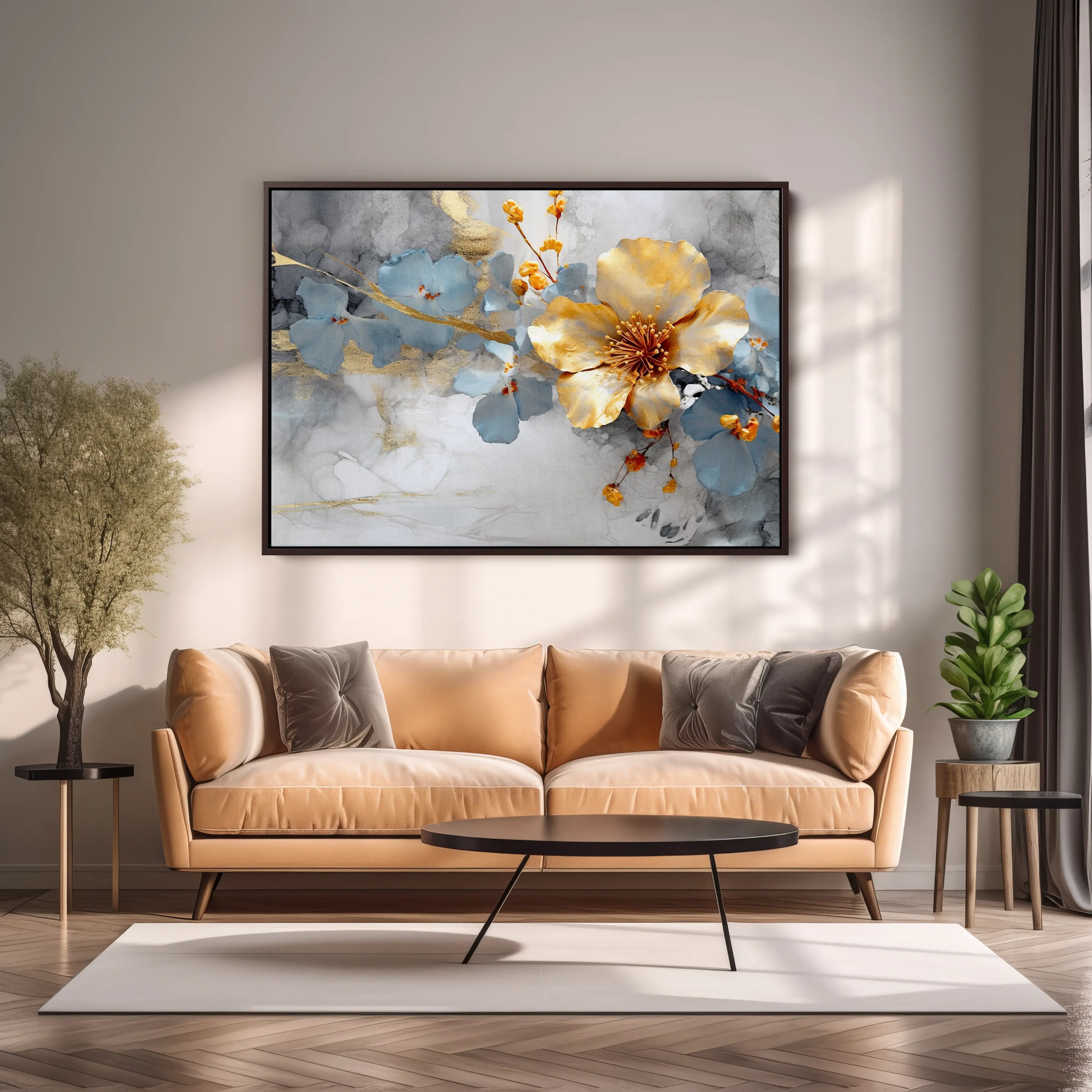 Floral Canvas Wall Art SAD548
