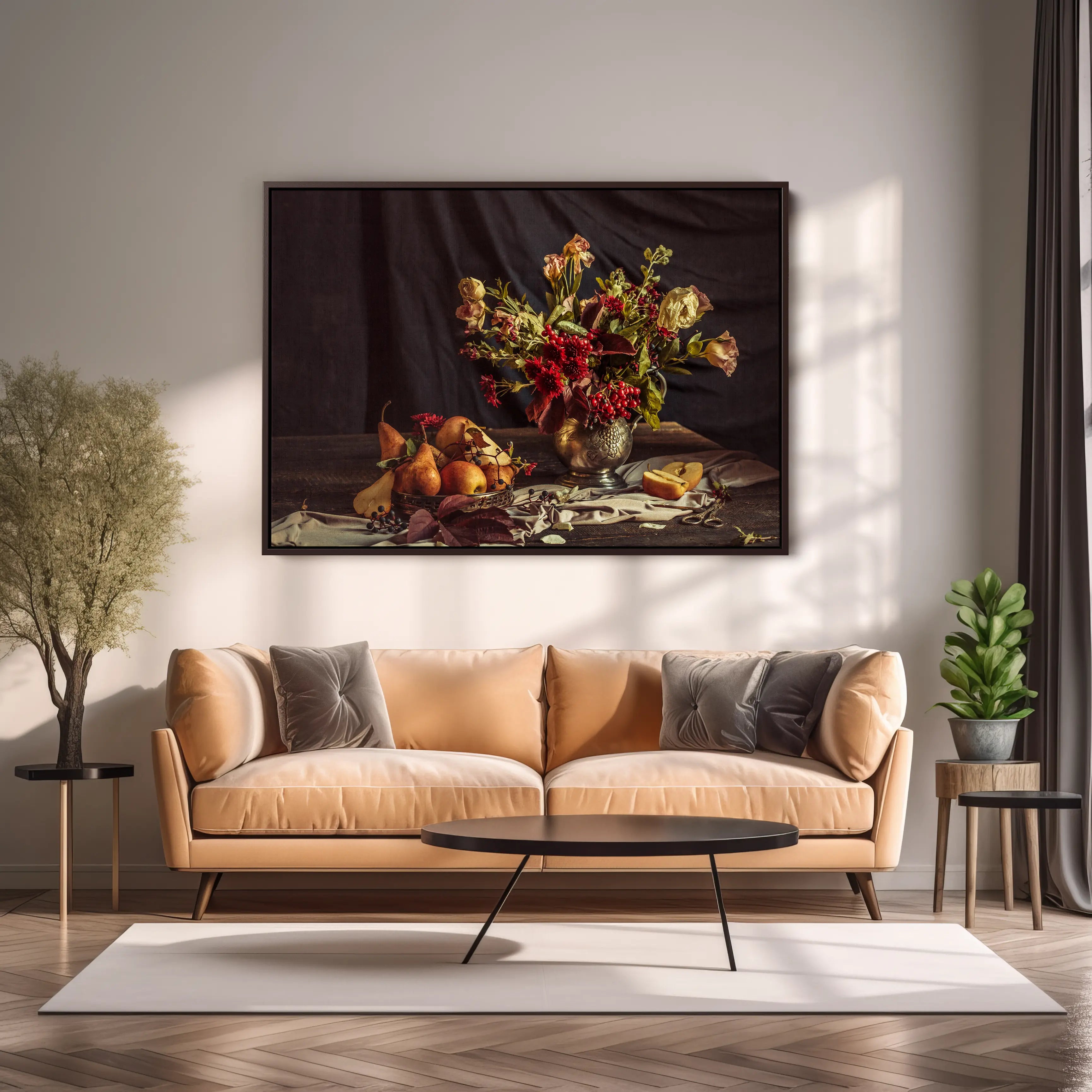 Floral Canvas Wall Art SAD580