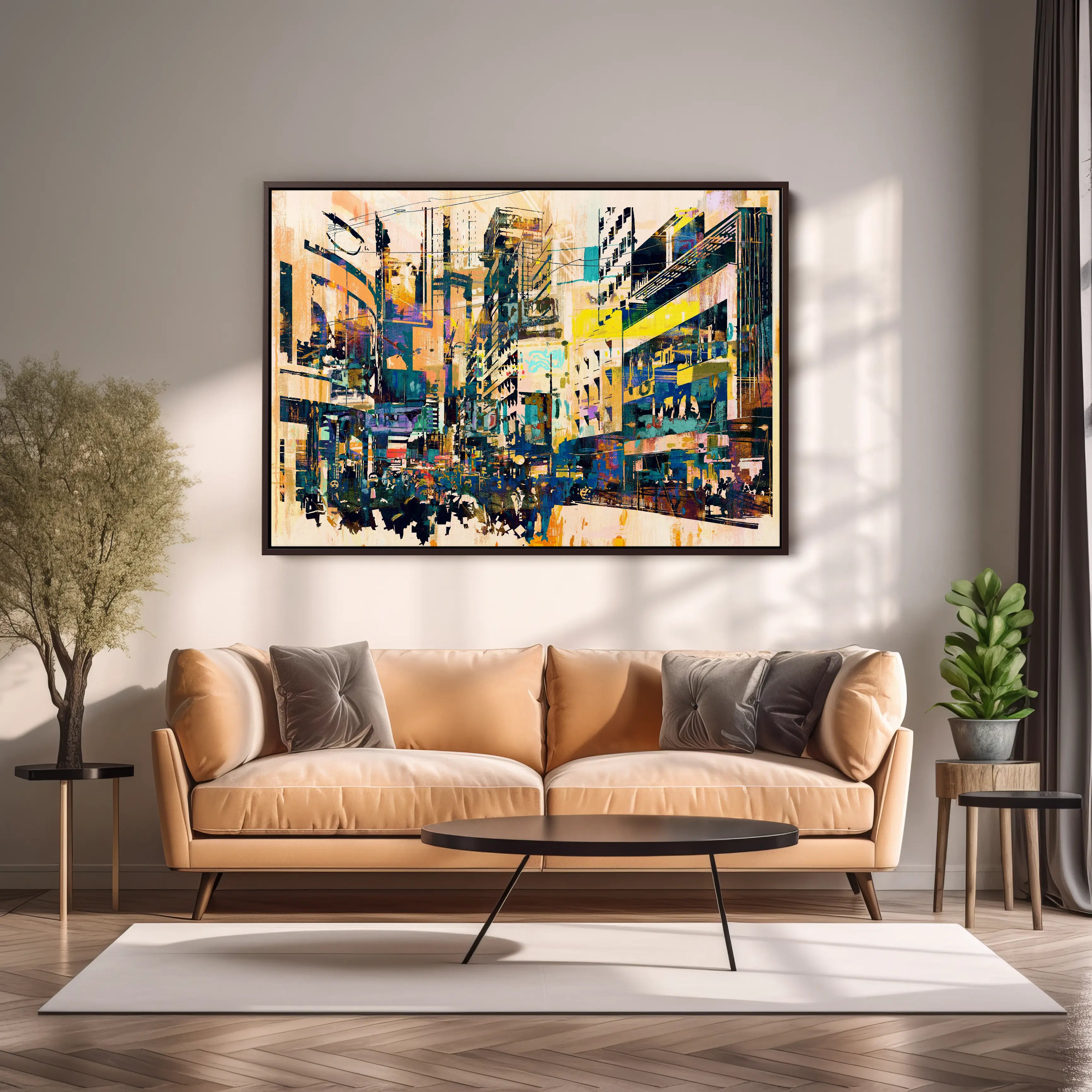 Abstract Canvas Wall Art SAD832
