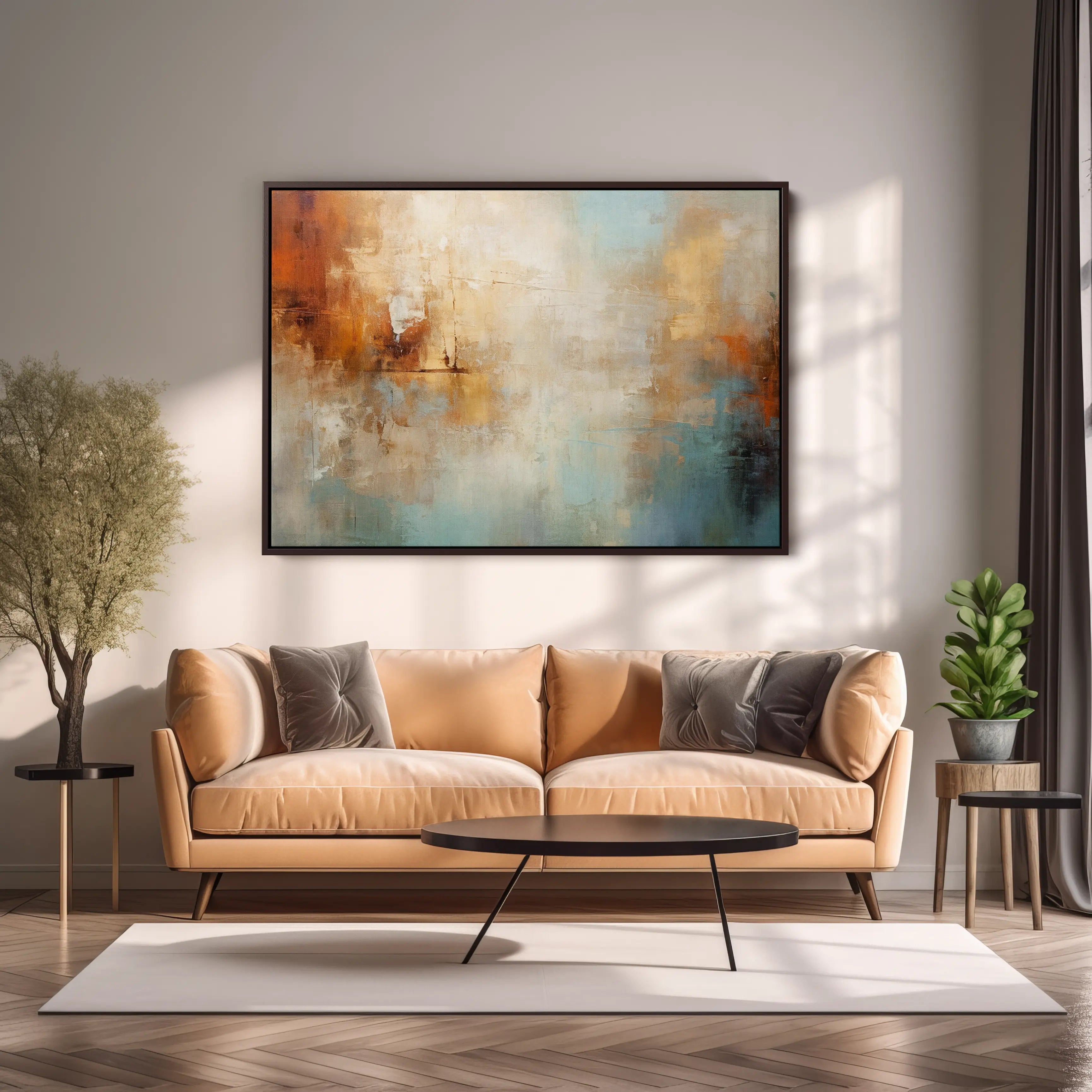 Abstract Canvas Wall Art SAD1515