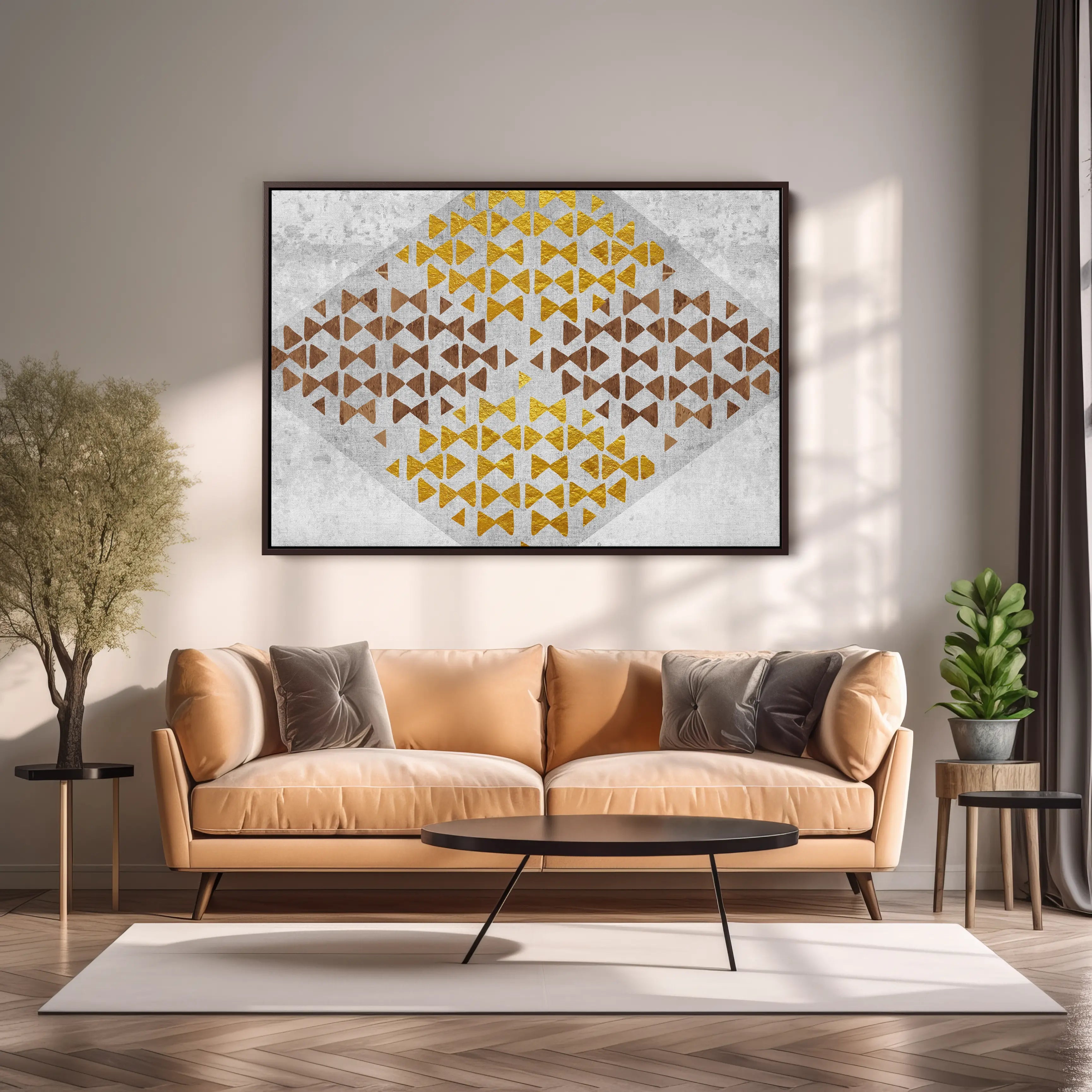 Abstract Canvas Wall Art SAD593