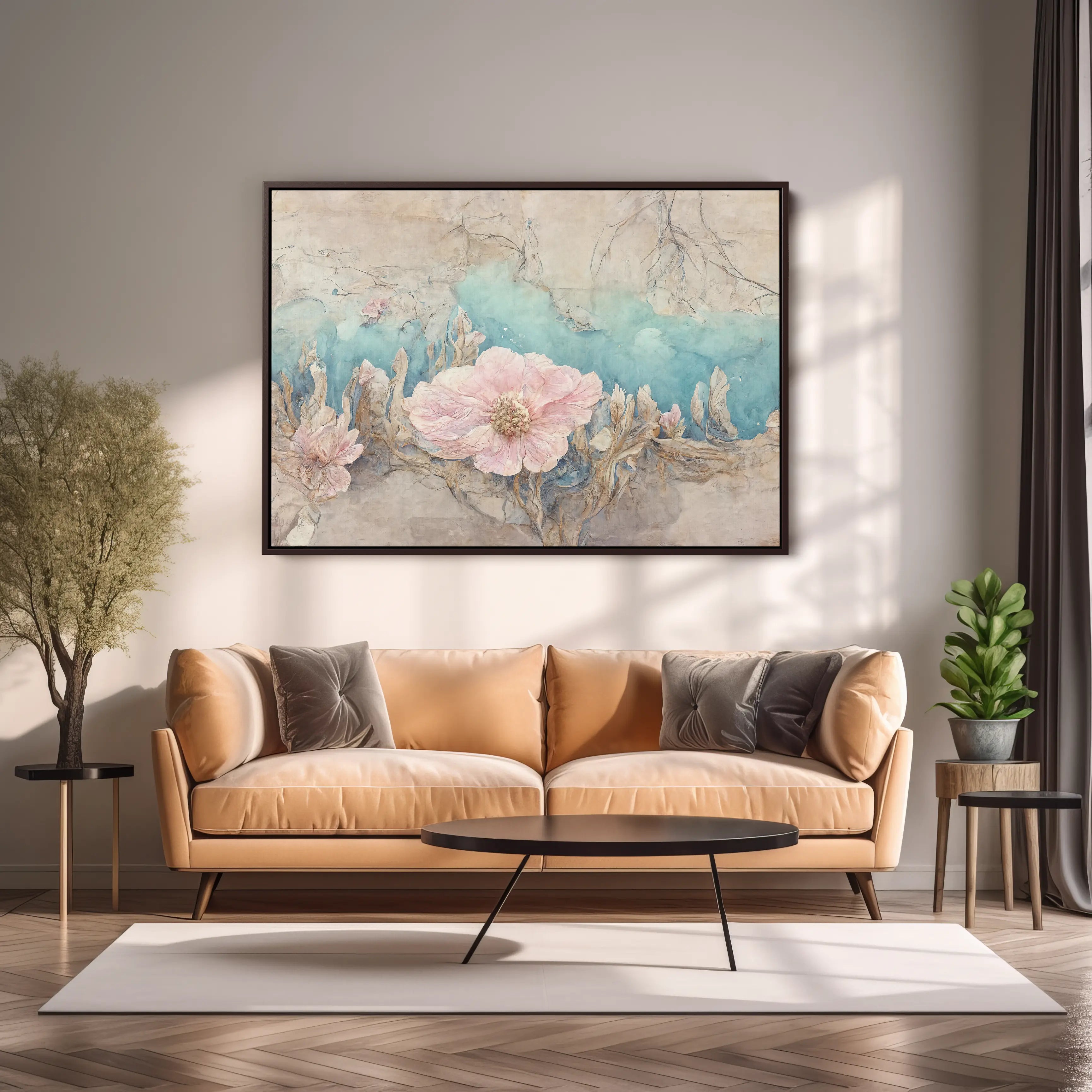 Floral Canvas Wall Art SAD616