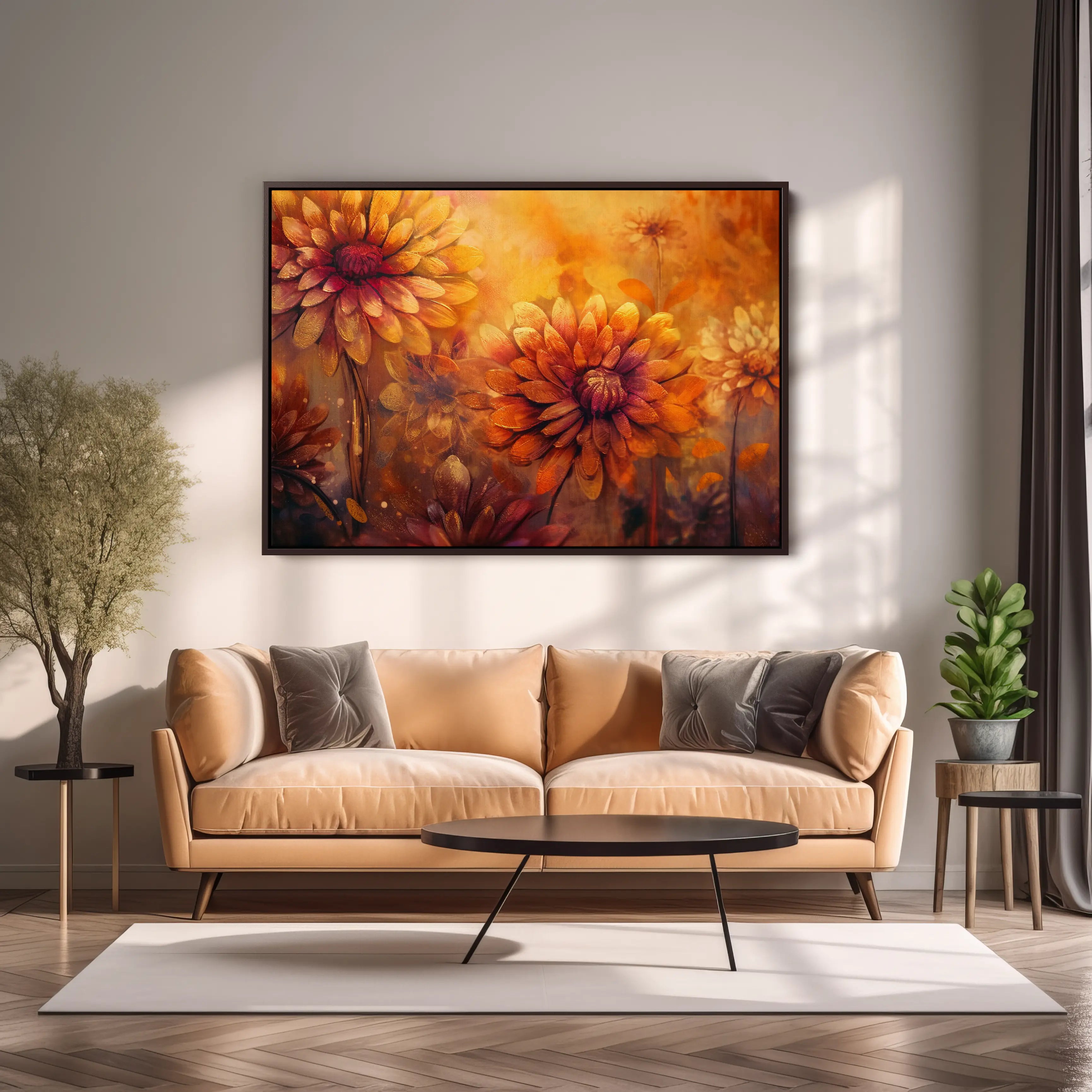 Floral Canvas Wall Art SAD668