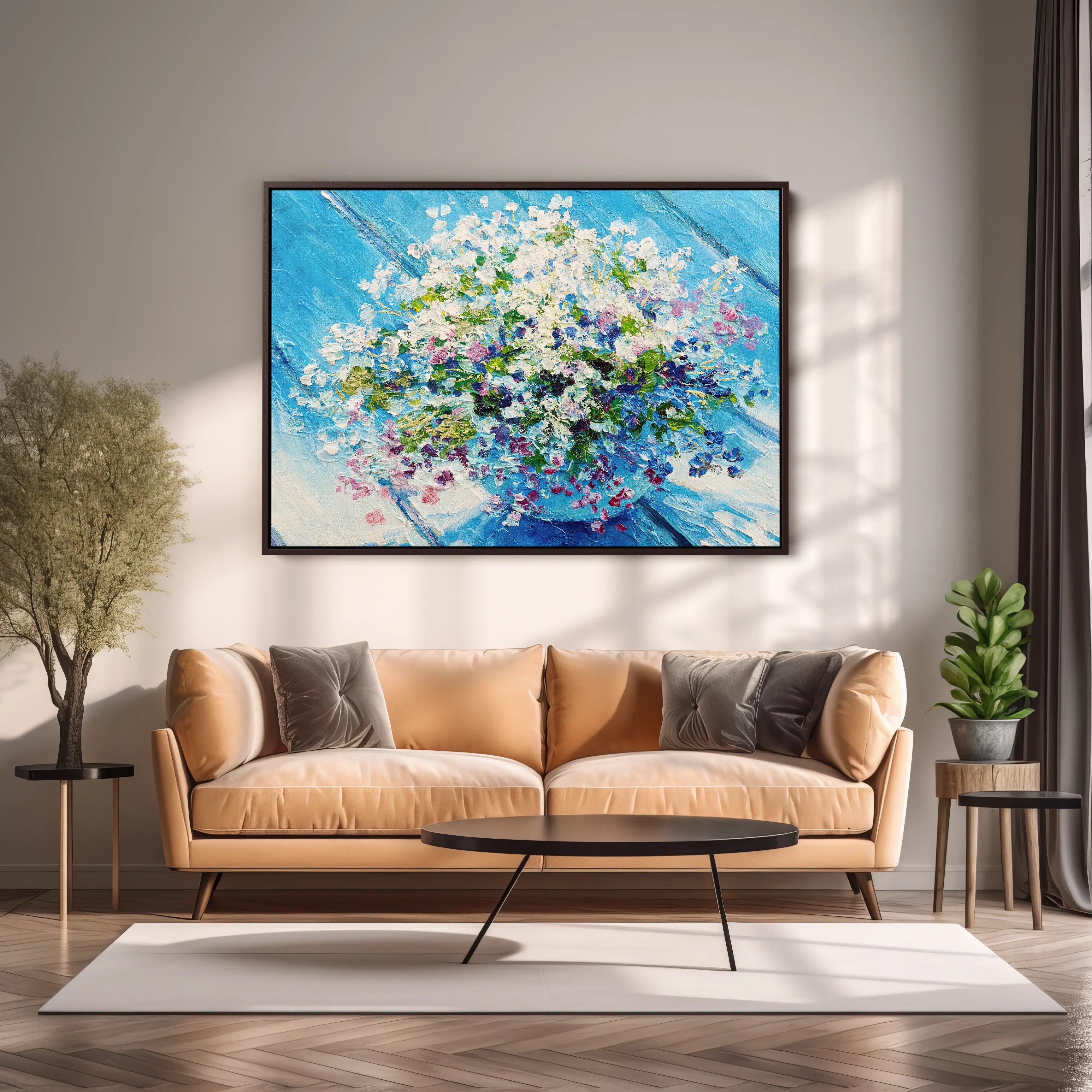 Floral Canvas Wall Art SAD1108