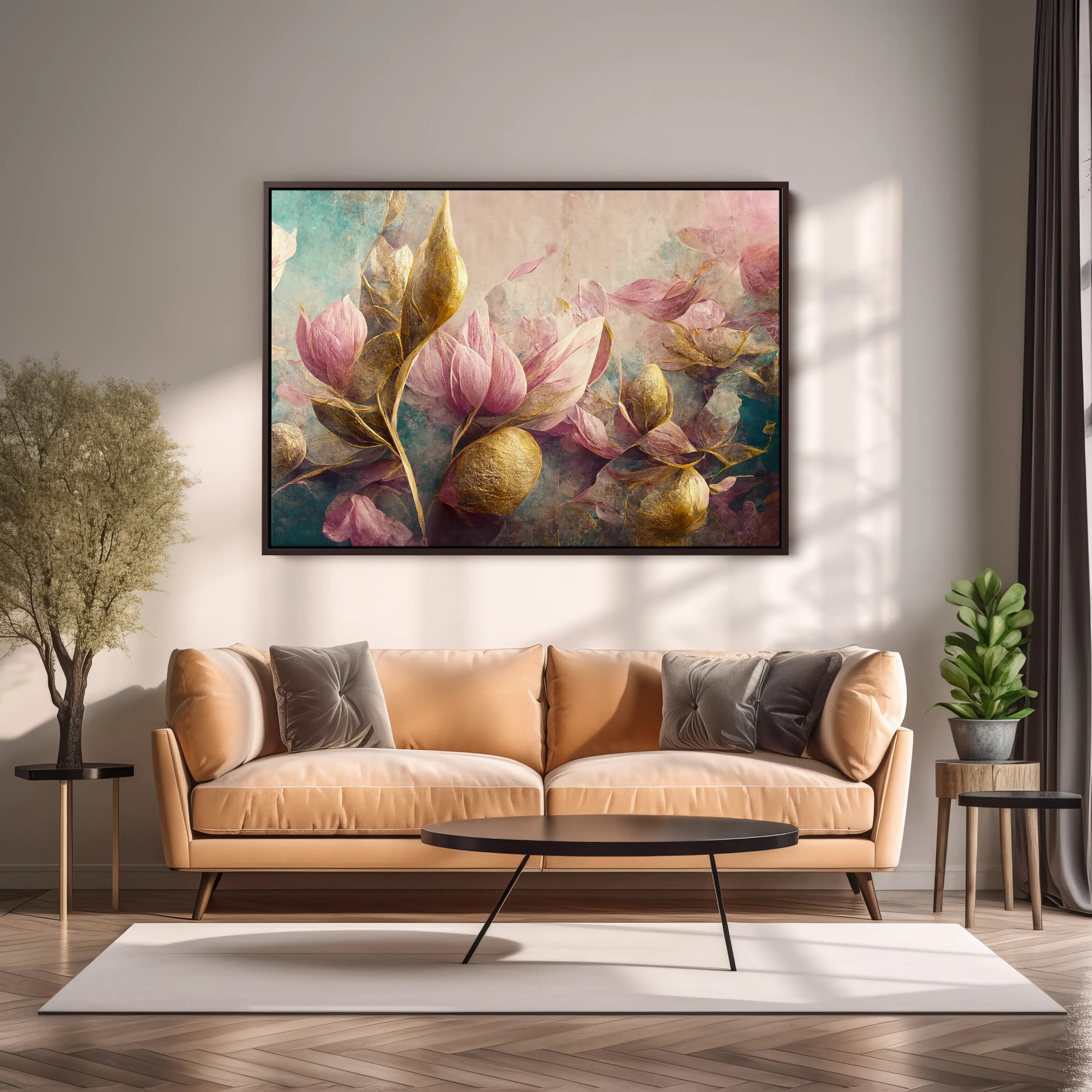 Floral Canvas Wall Art SAD566