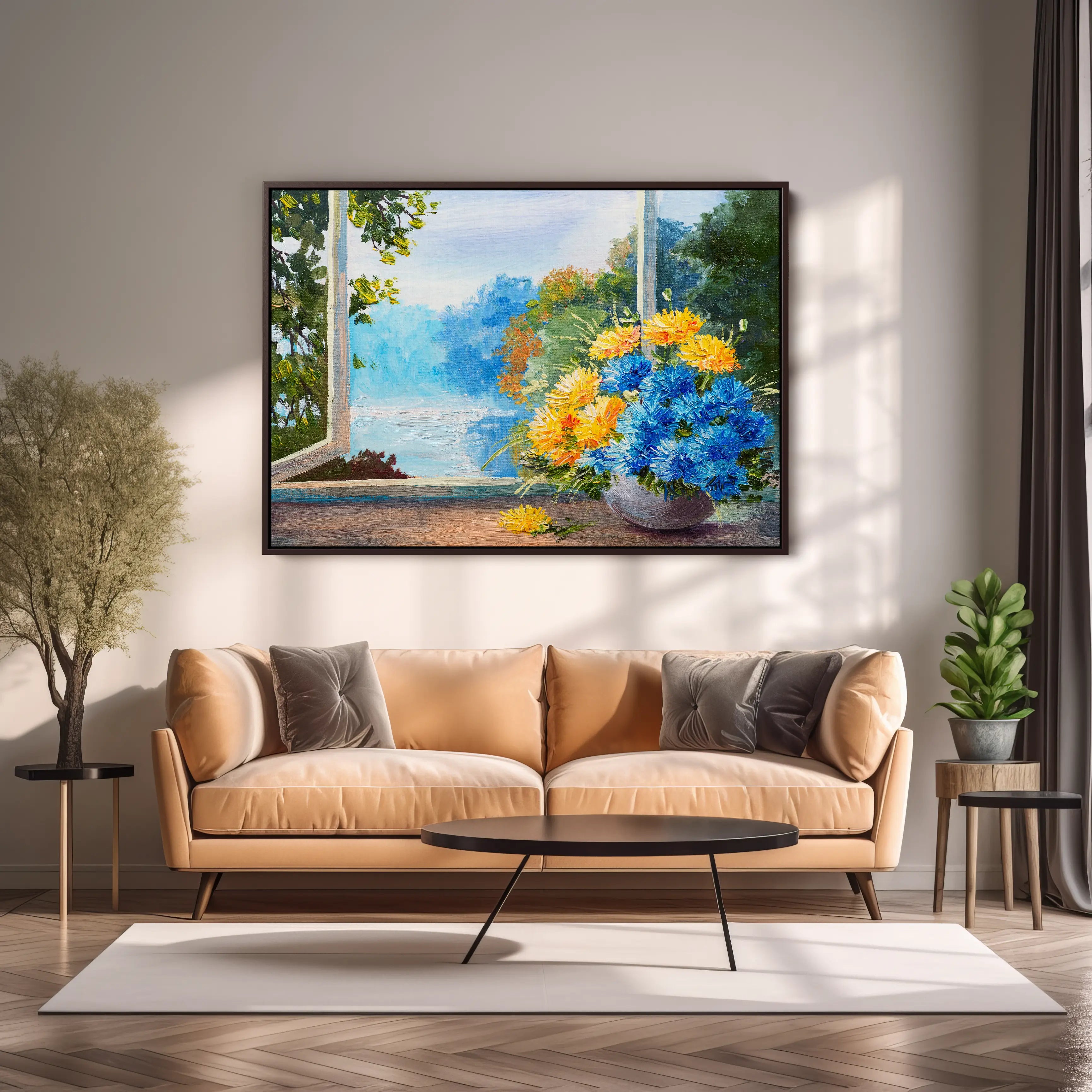 Floral Canvas Wall Art SAD959