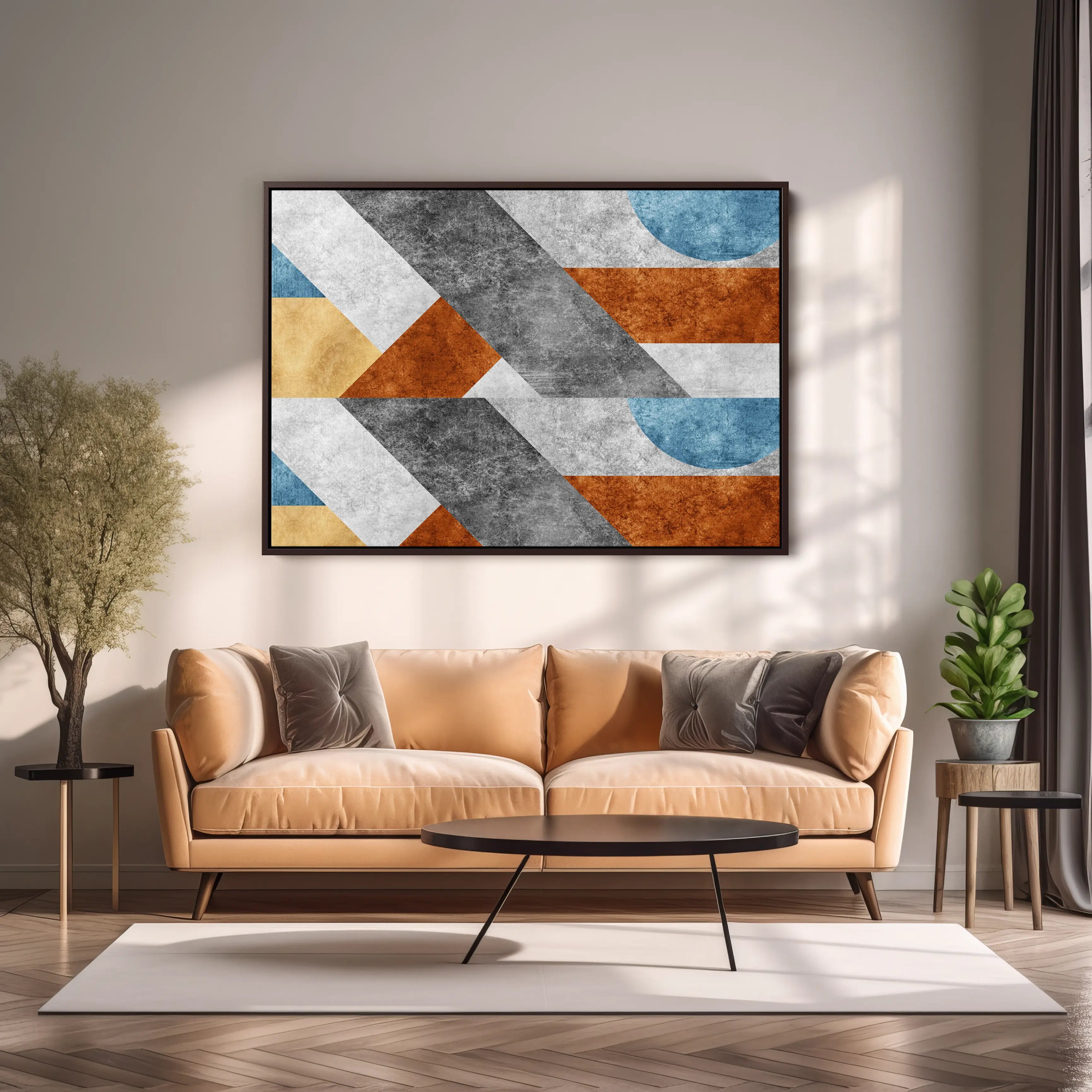 Abstract Canvas Wall Art SAD2172