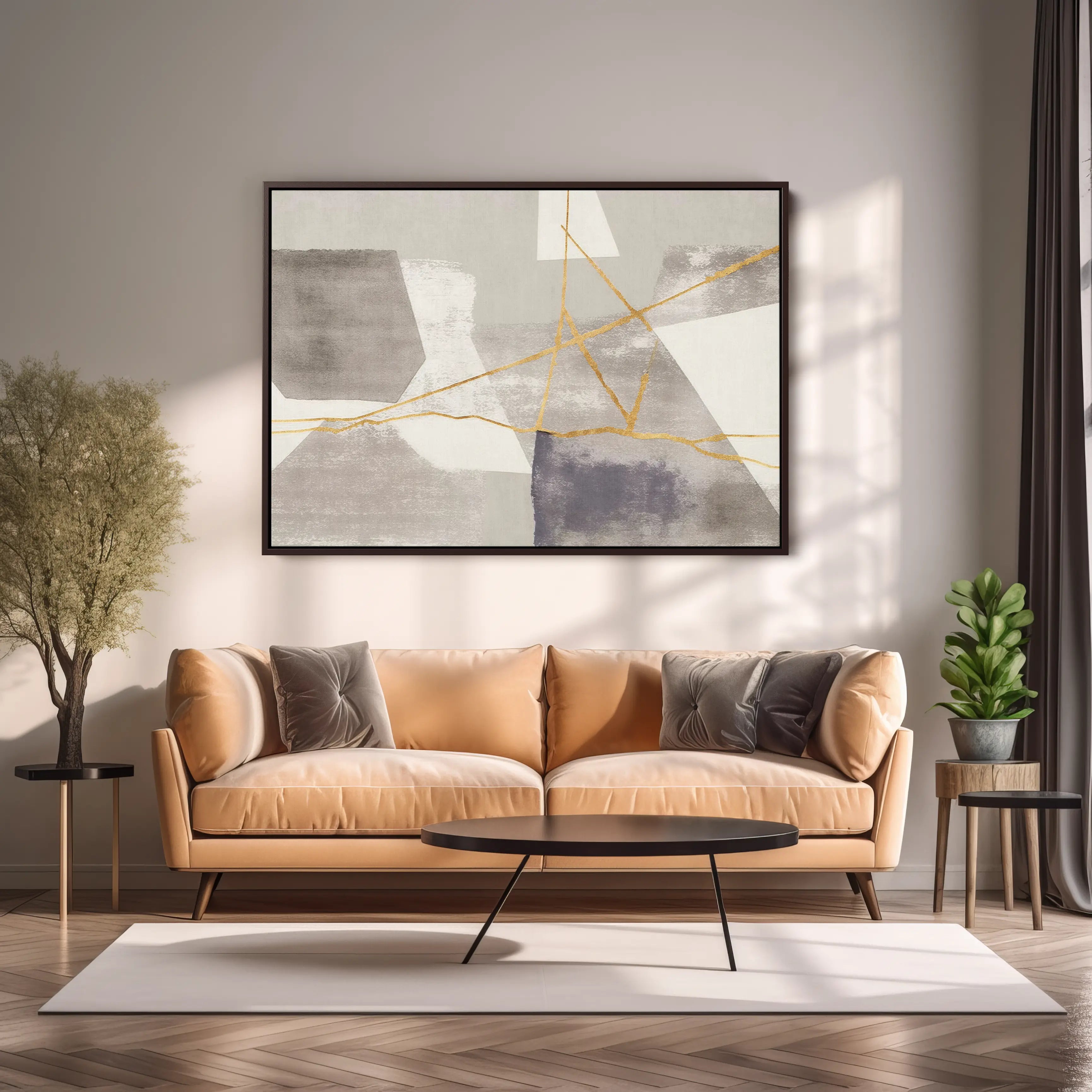 Abstract Canvas Wall Art SAD2056
