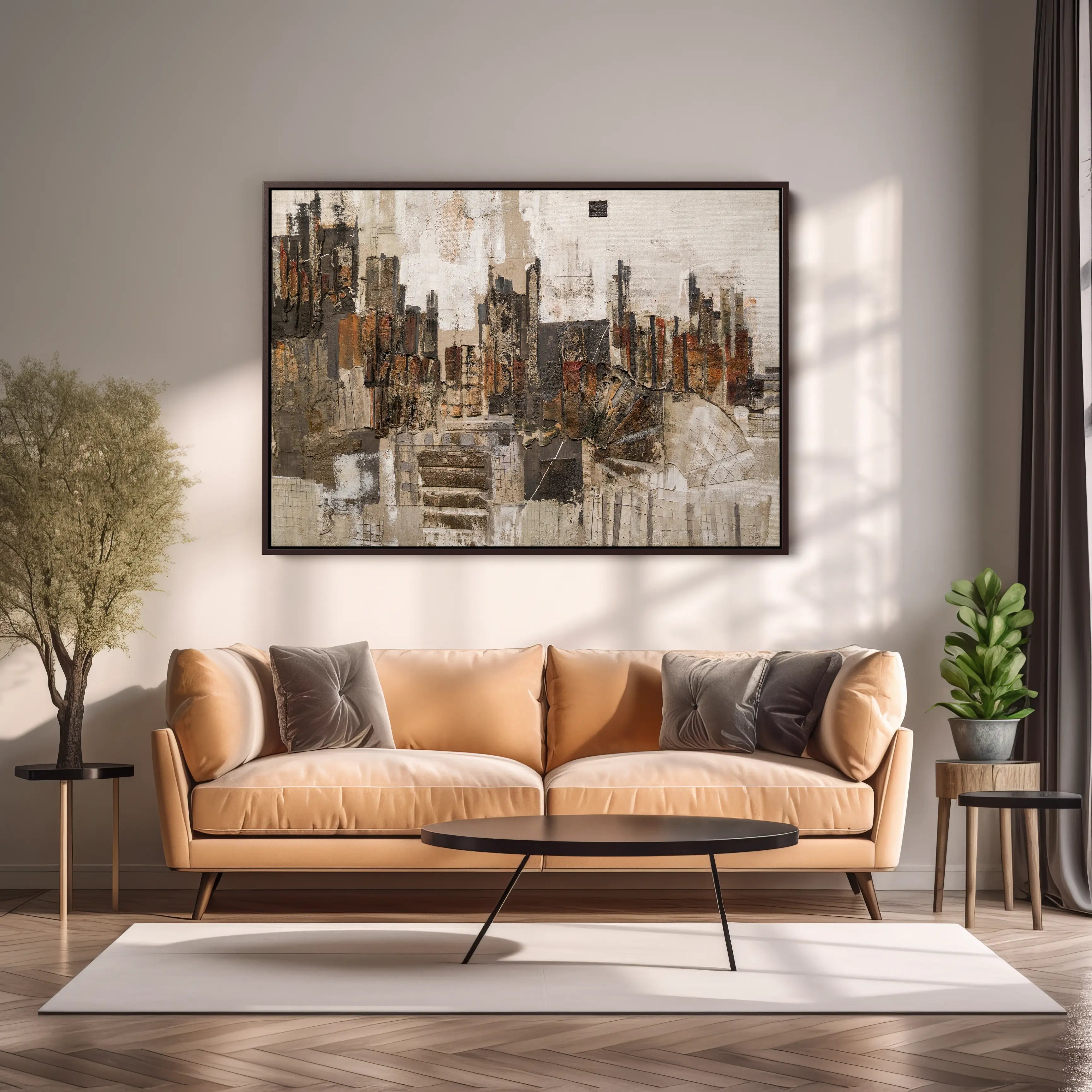 Abstract Canvas Wall Art SAD775