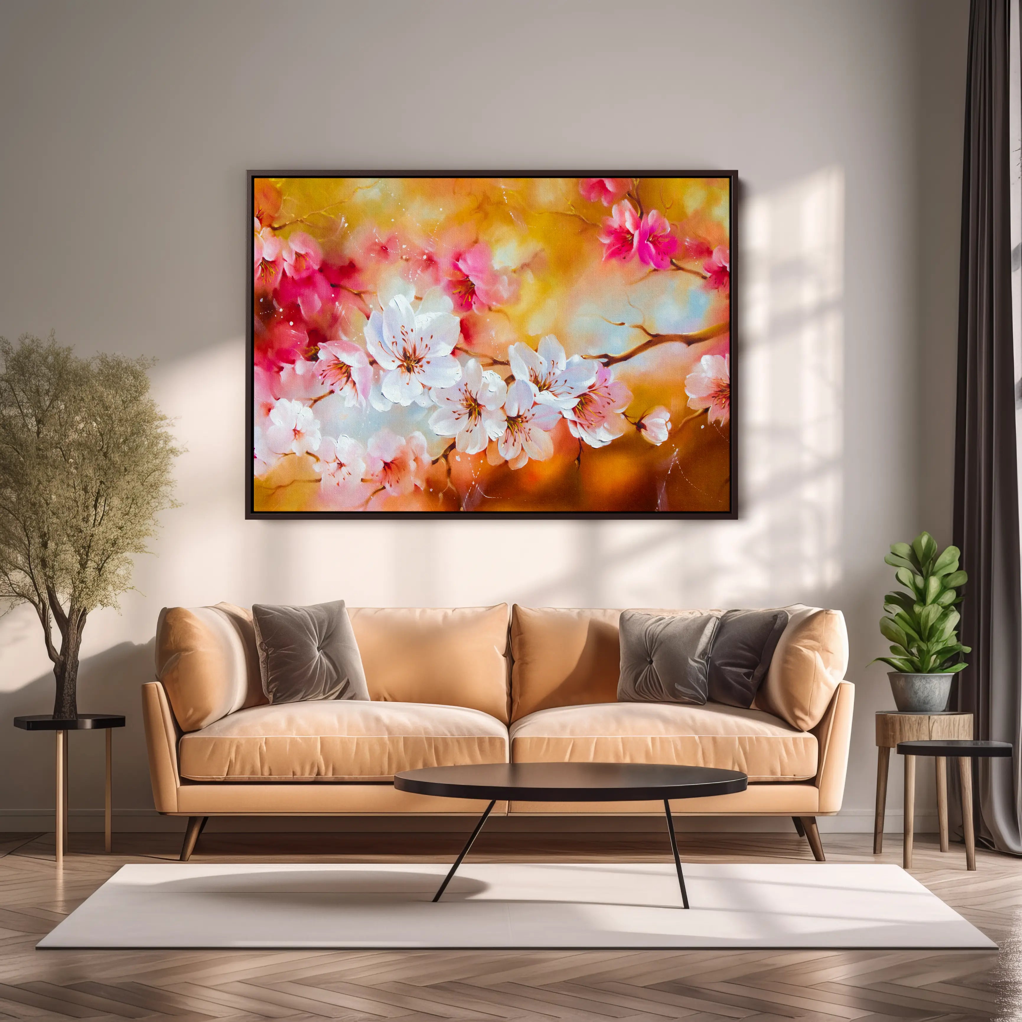 Floral Canvas Wall Art SAD1170