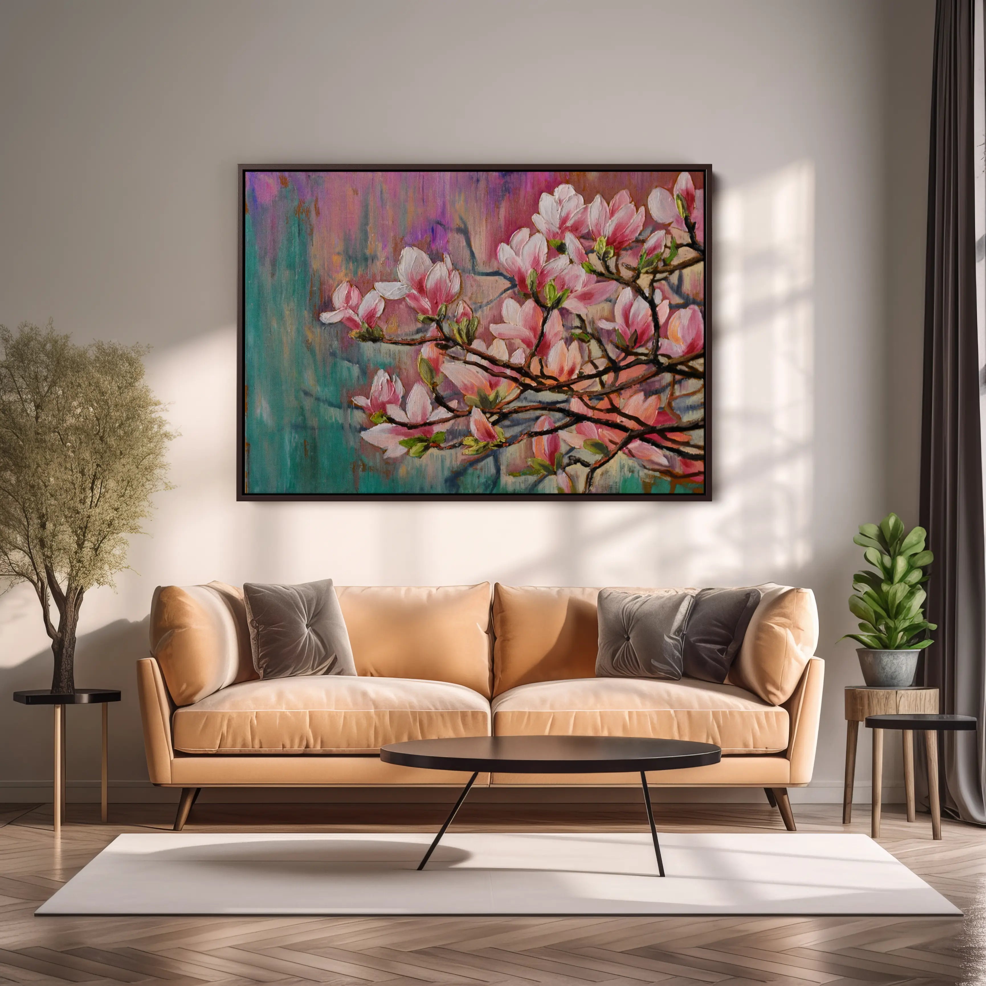Floral Canvas Wall Art SAD839