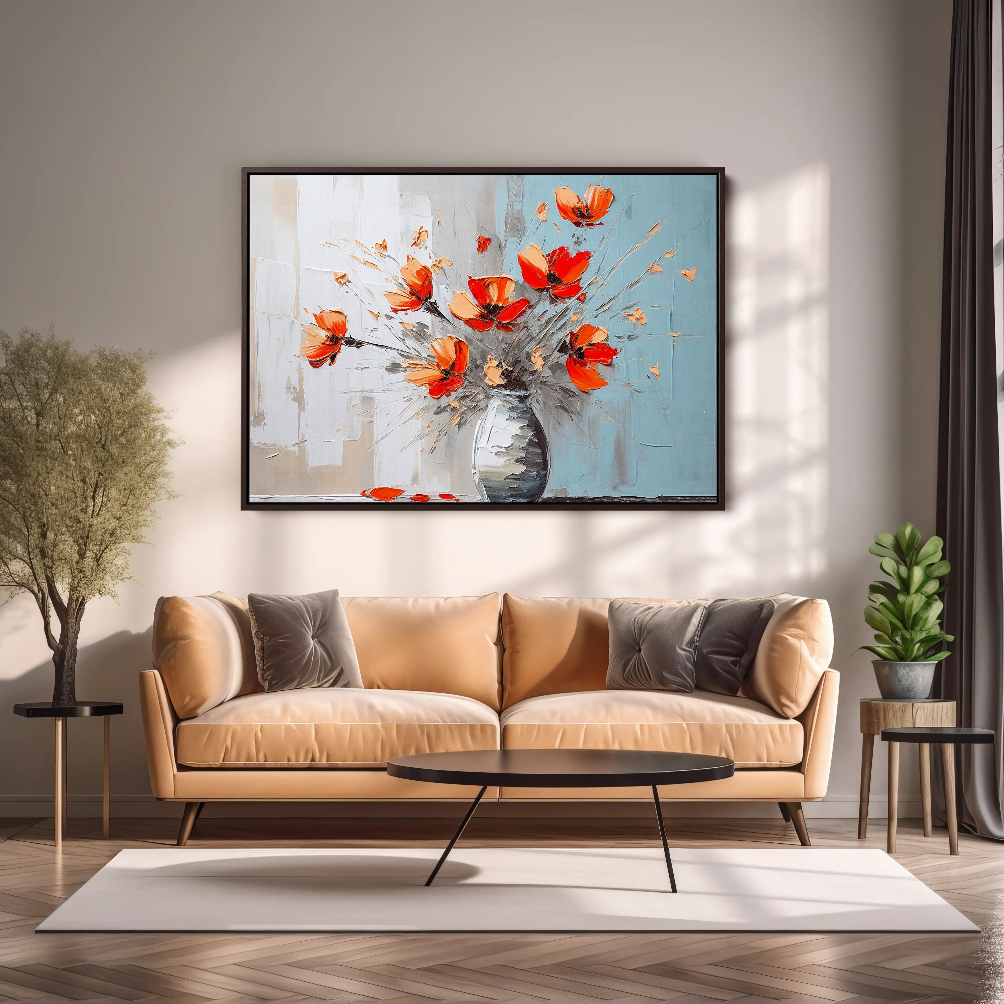 Floral Canvas Wall Art SAD713