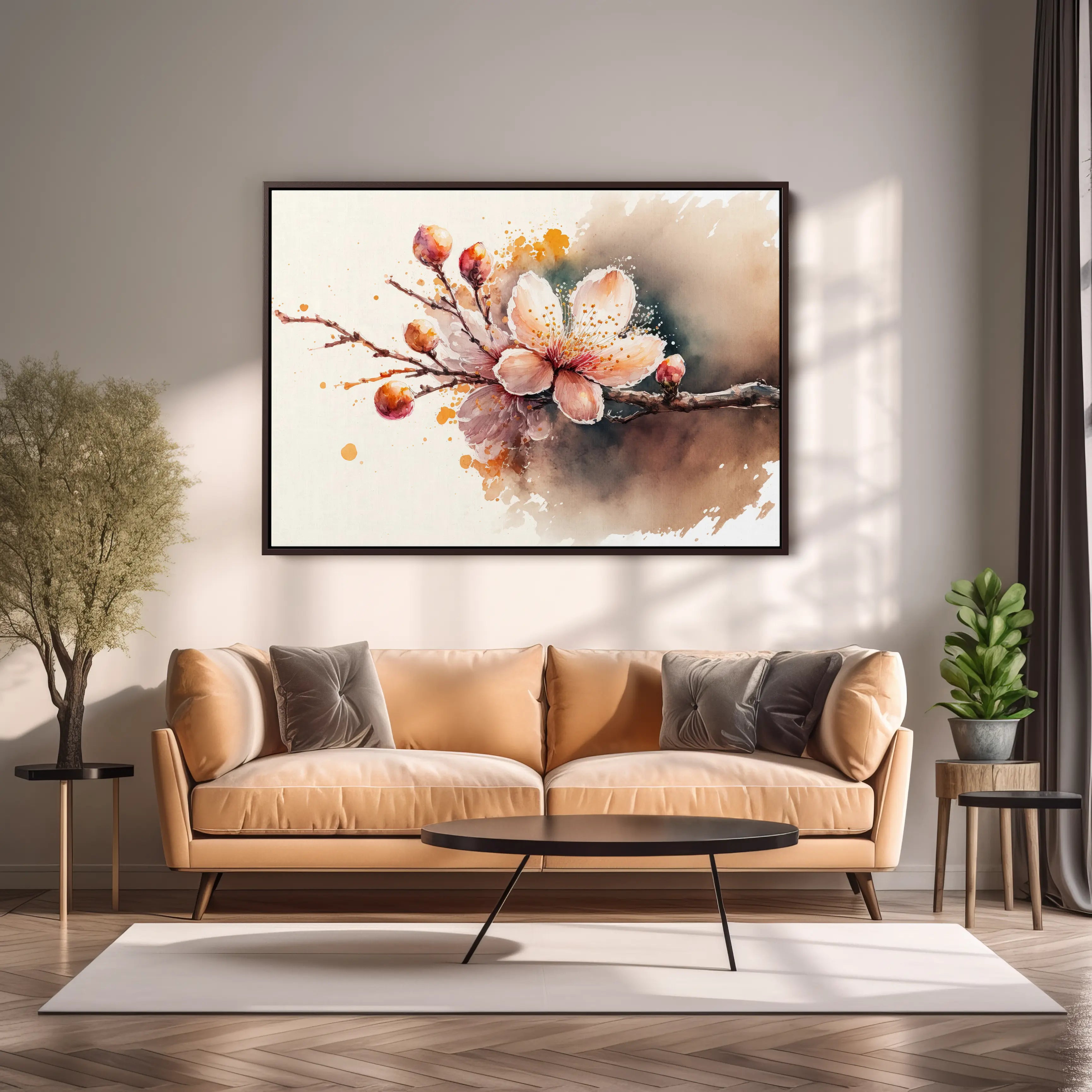 Floral Canvas Wall Art SAD743