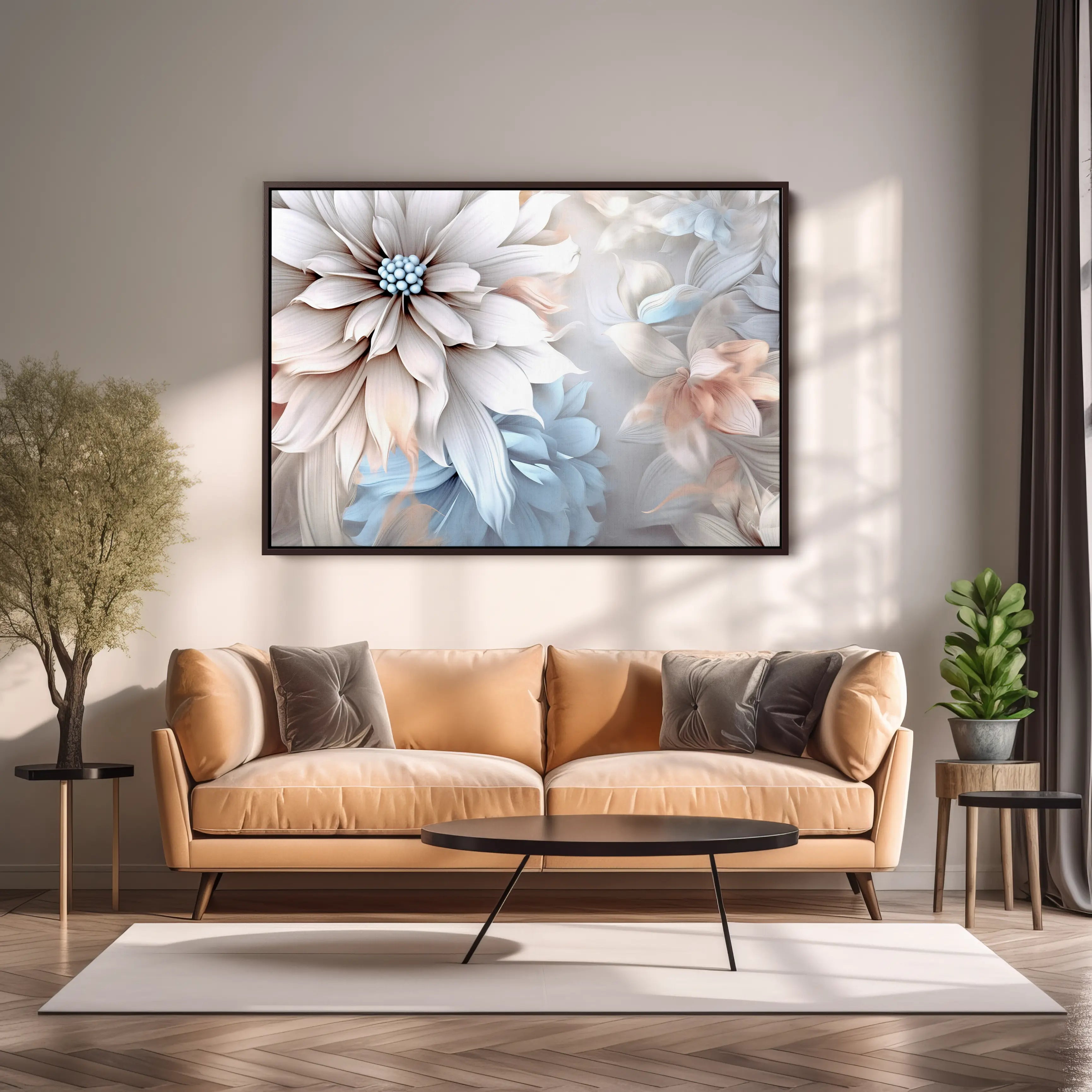 Floral Canvas Wall Art SAD1701