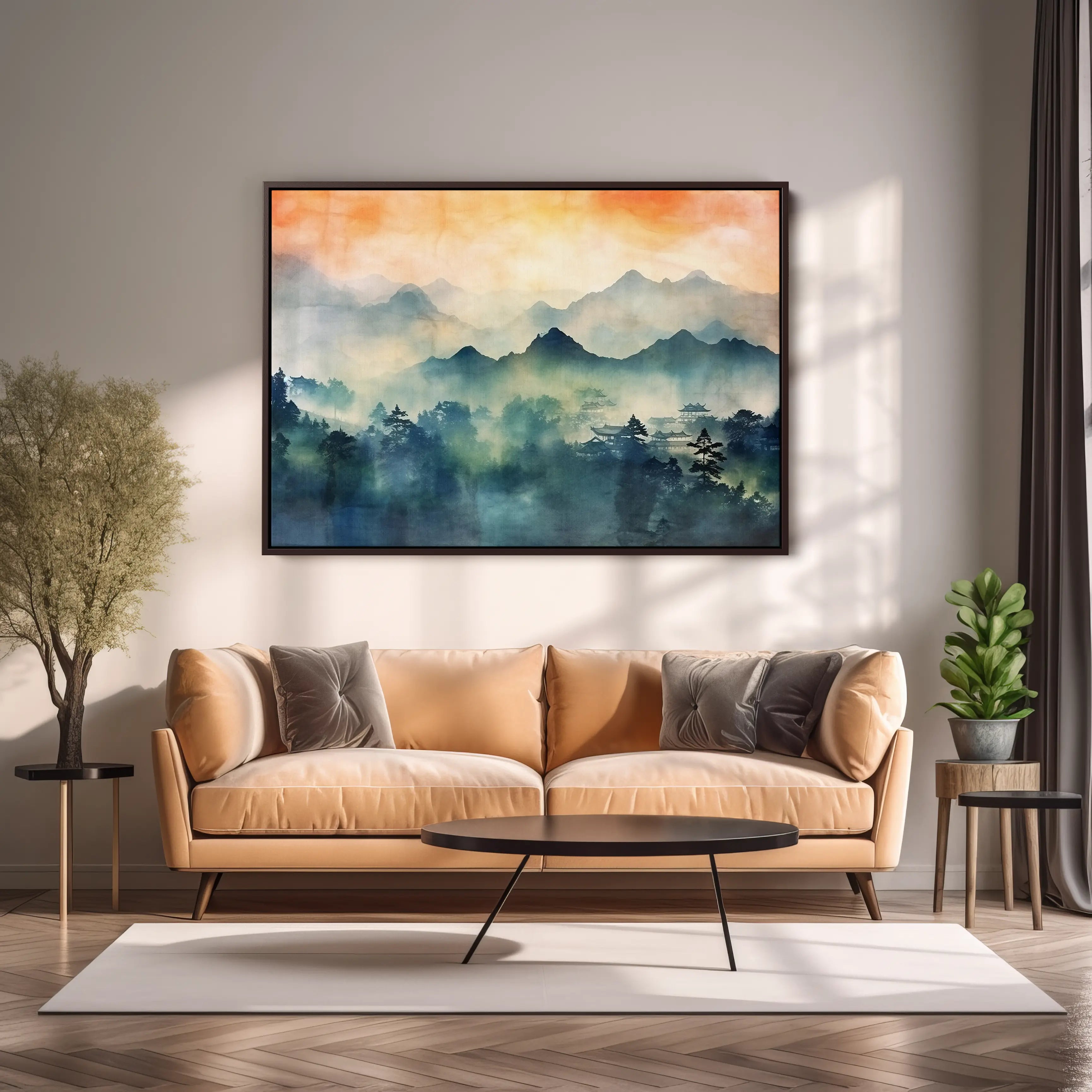 Abstract Canvas Wall Art SAD1862