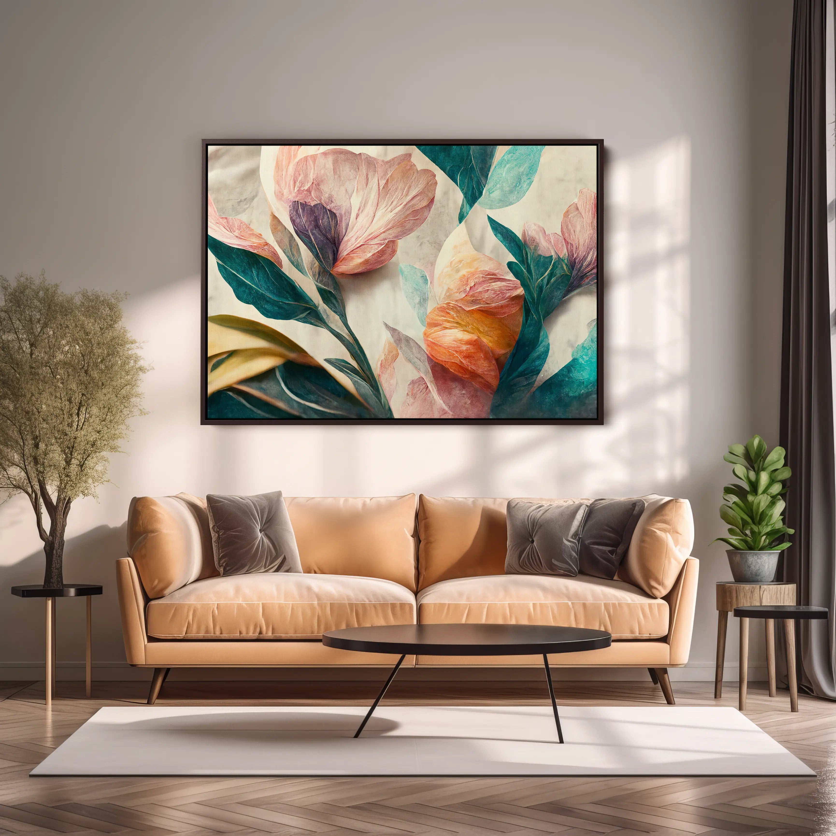 Floral Canvas Wall Art SAD716