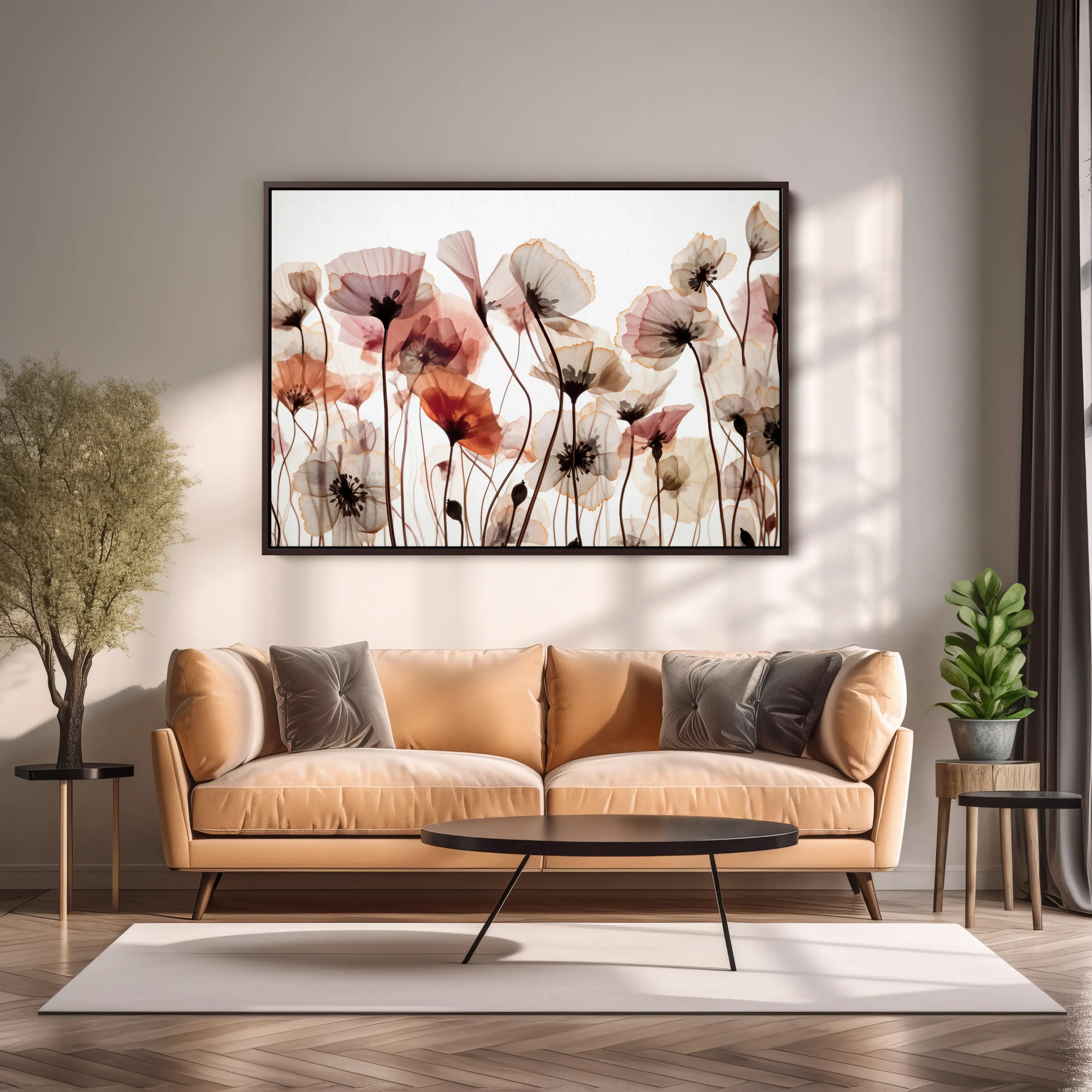 Floral Canvas Wall Art SAD740