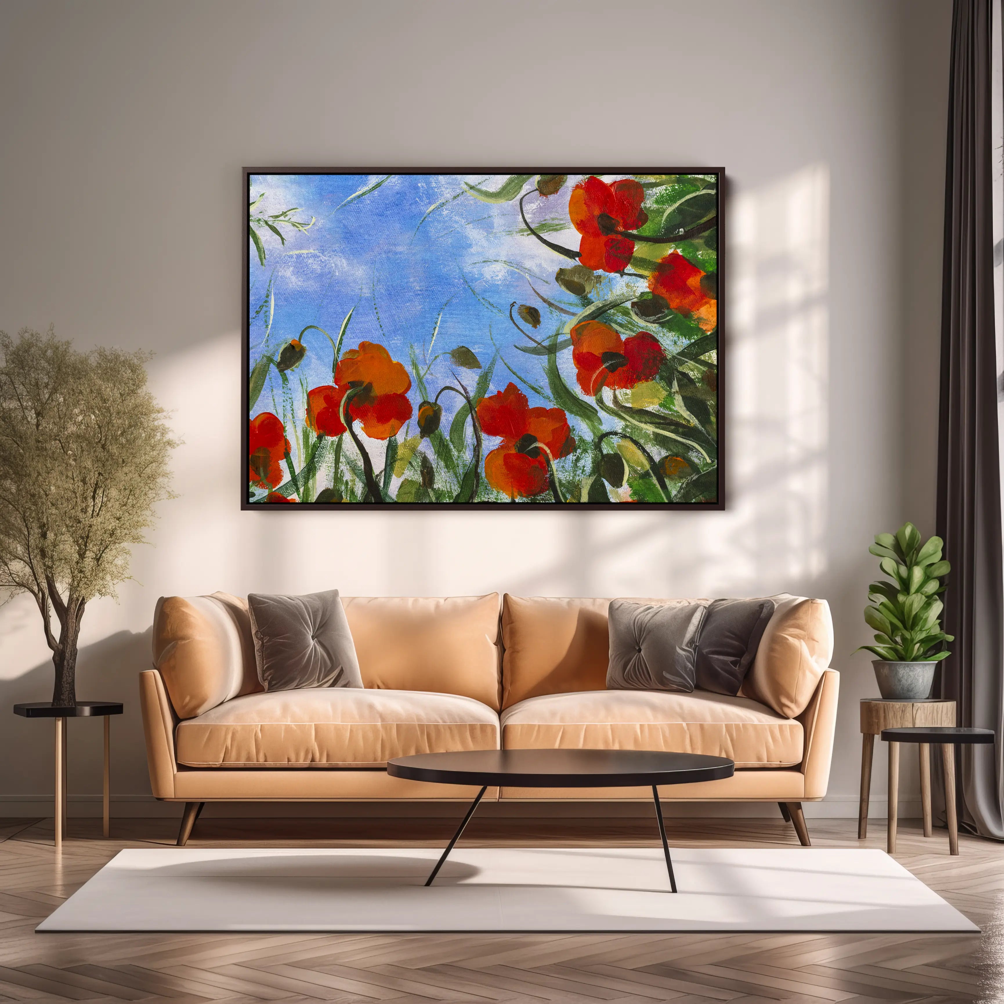 Floral Canvas Wall Art SAD776