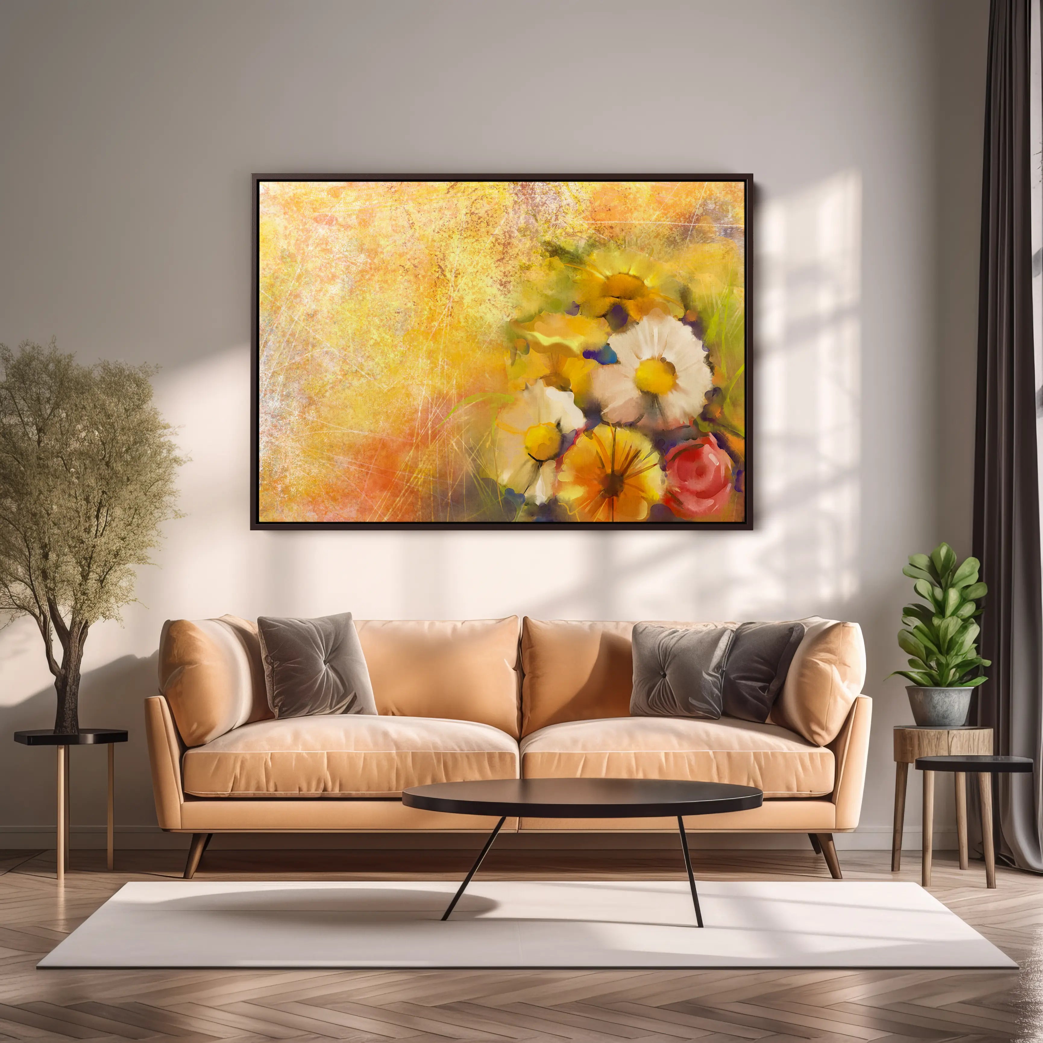 Floral Canvas Wall Art SAD826