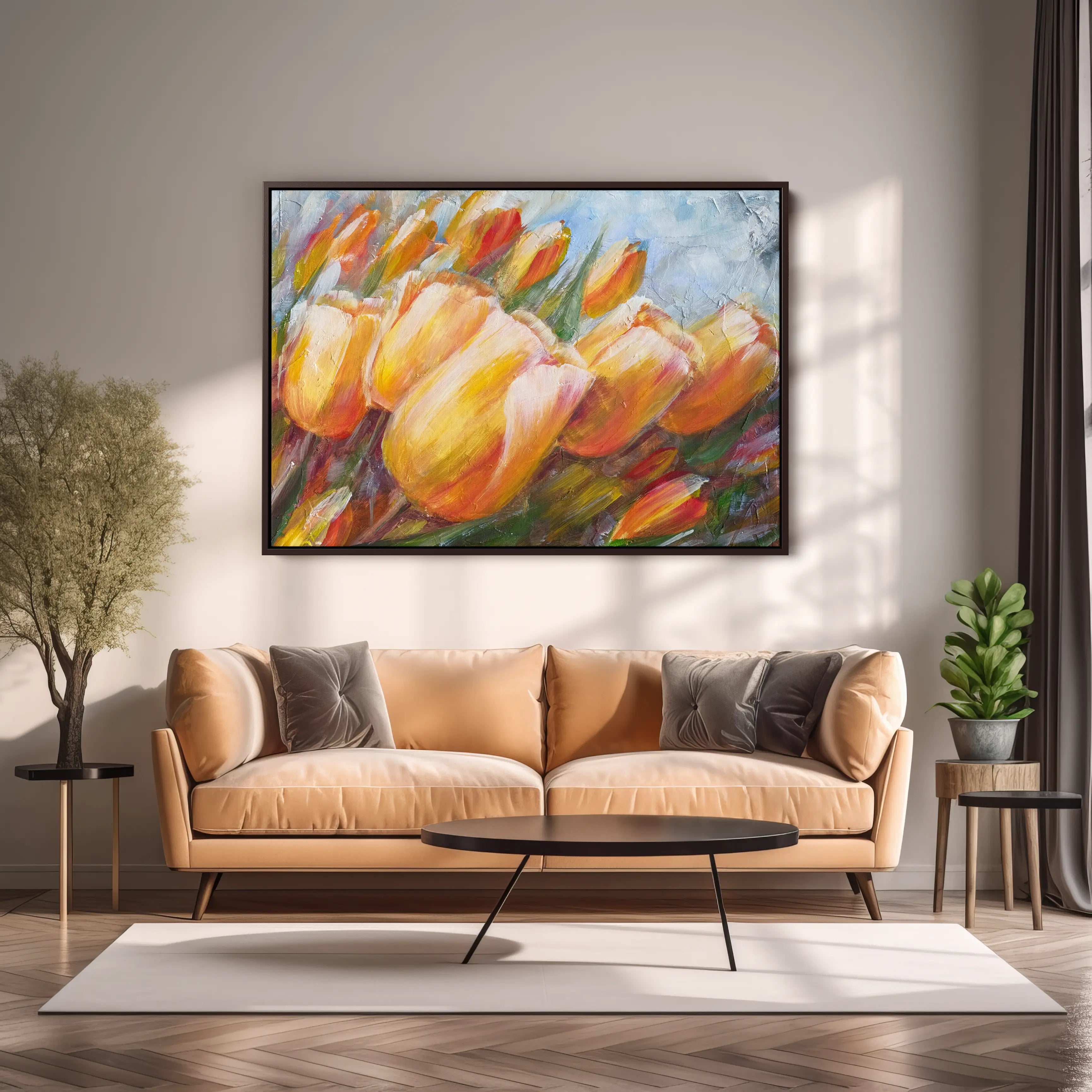 Floral Canvas Wall Art SAD1212