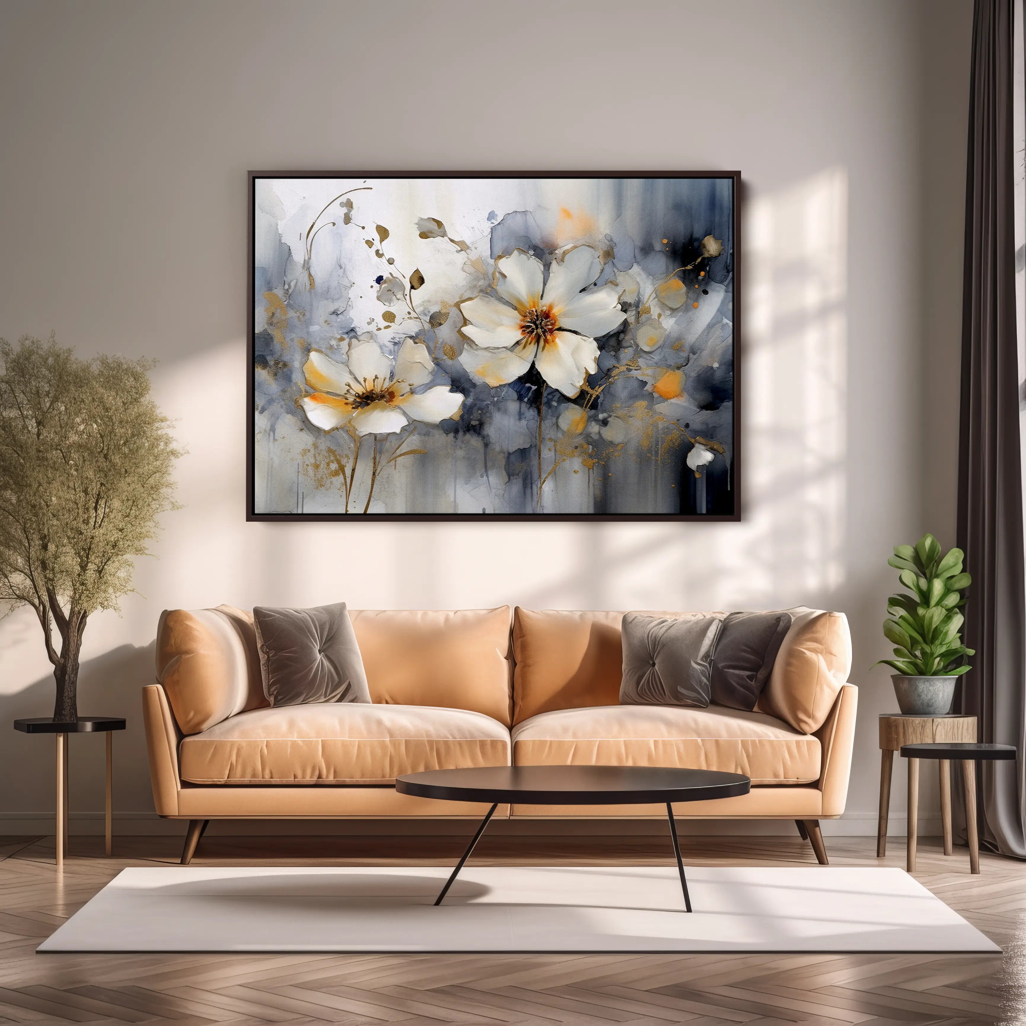 Floral Canvas Wall Art SAD679