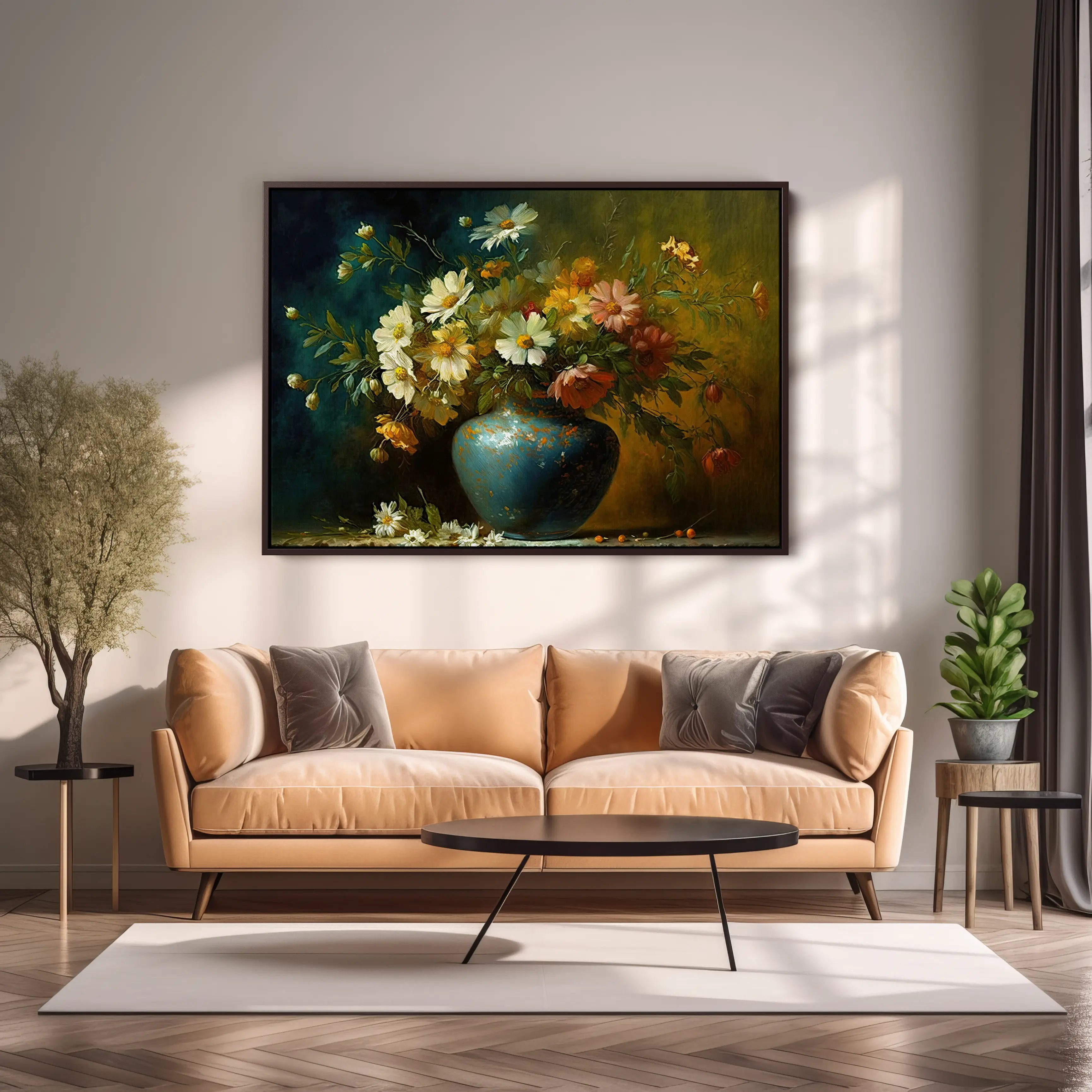 Floral Canvas Wall Art SAD784