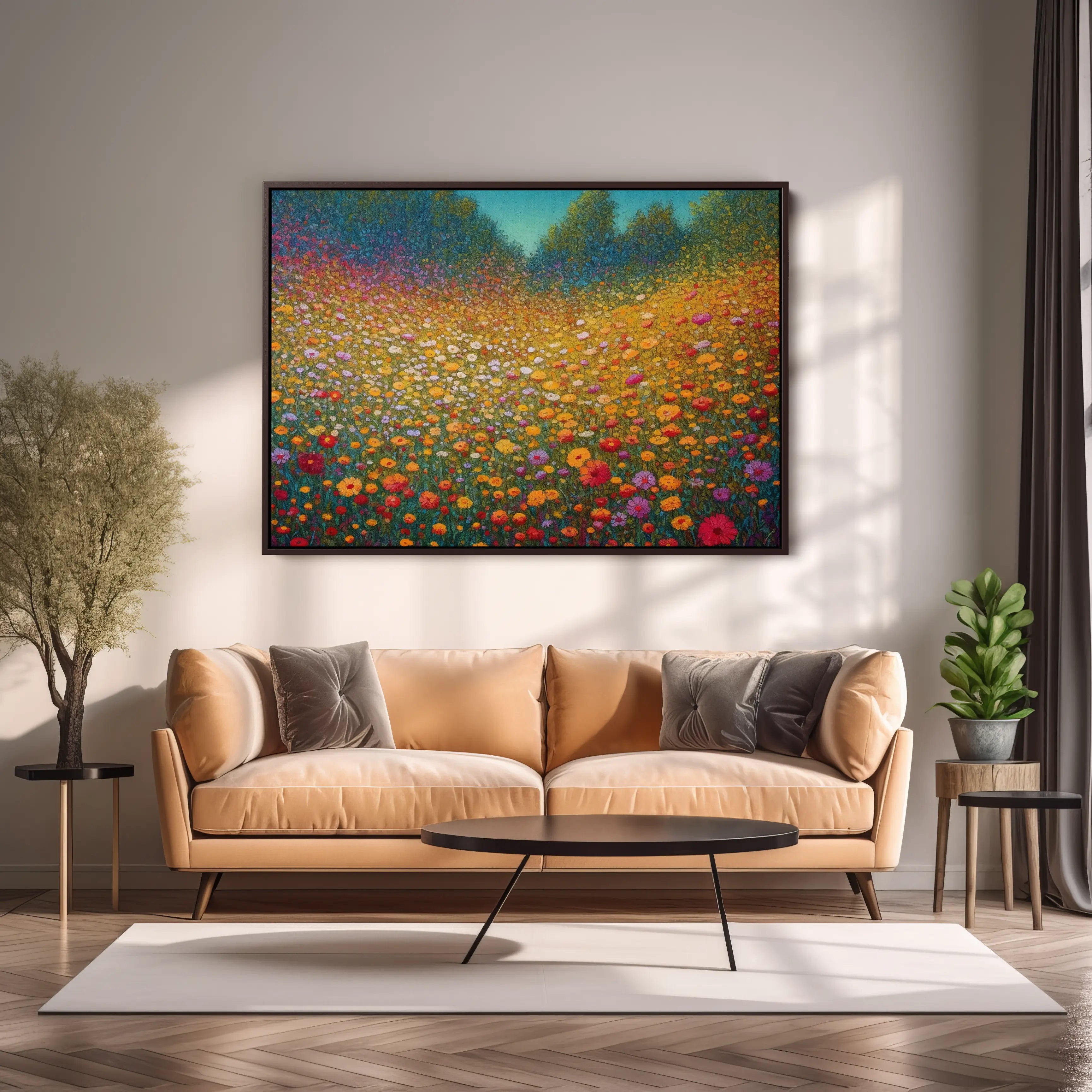 Floral Canvas Wall Art SAD738