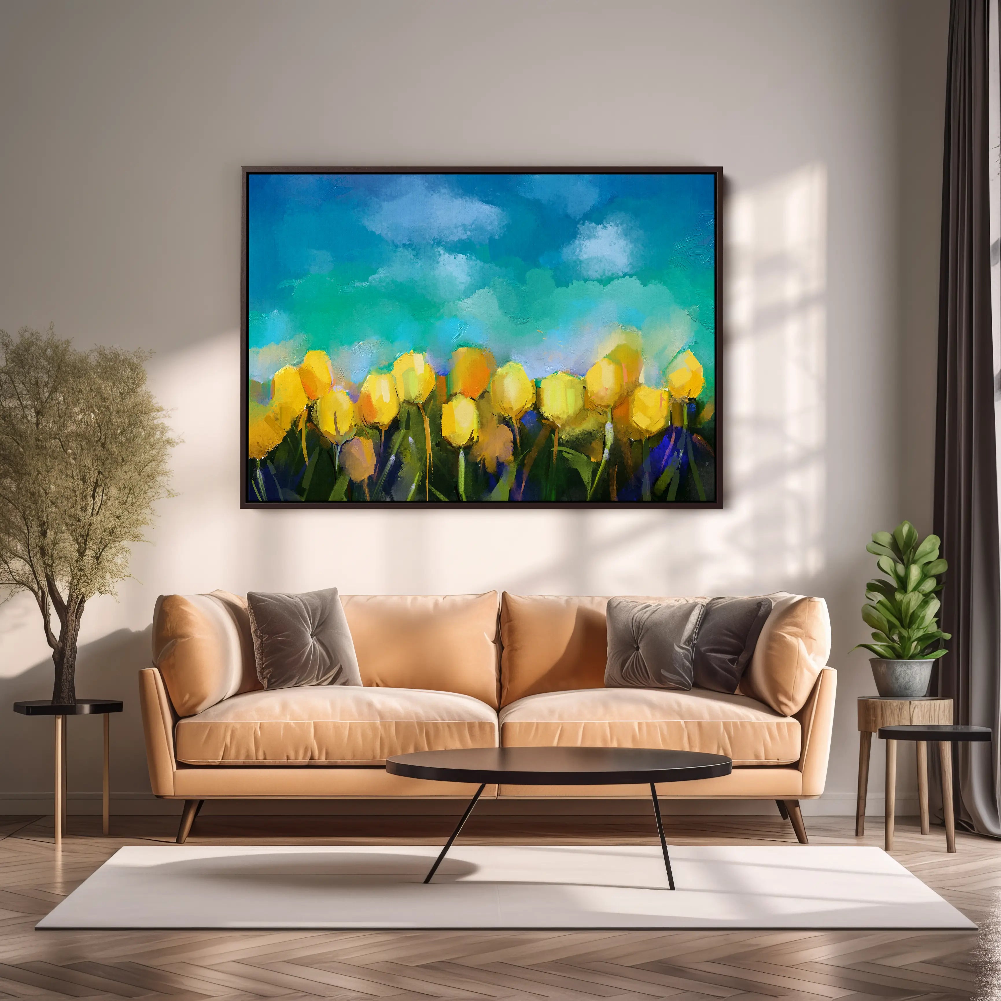 Floral Canvas Wall Art SAD819