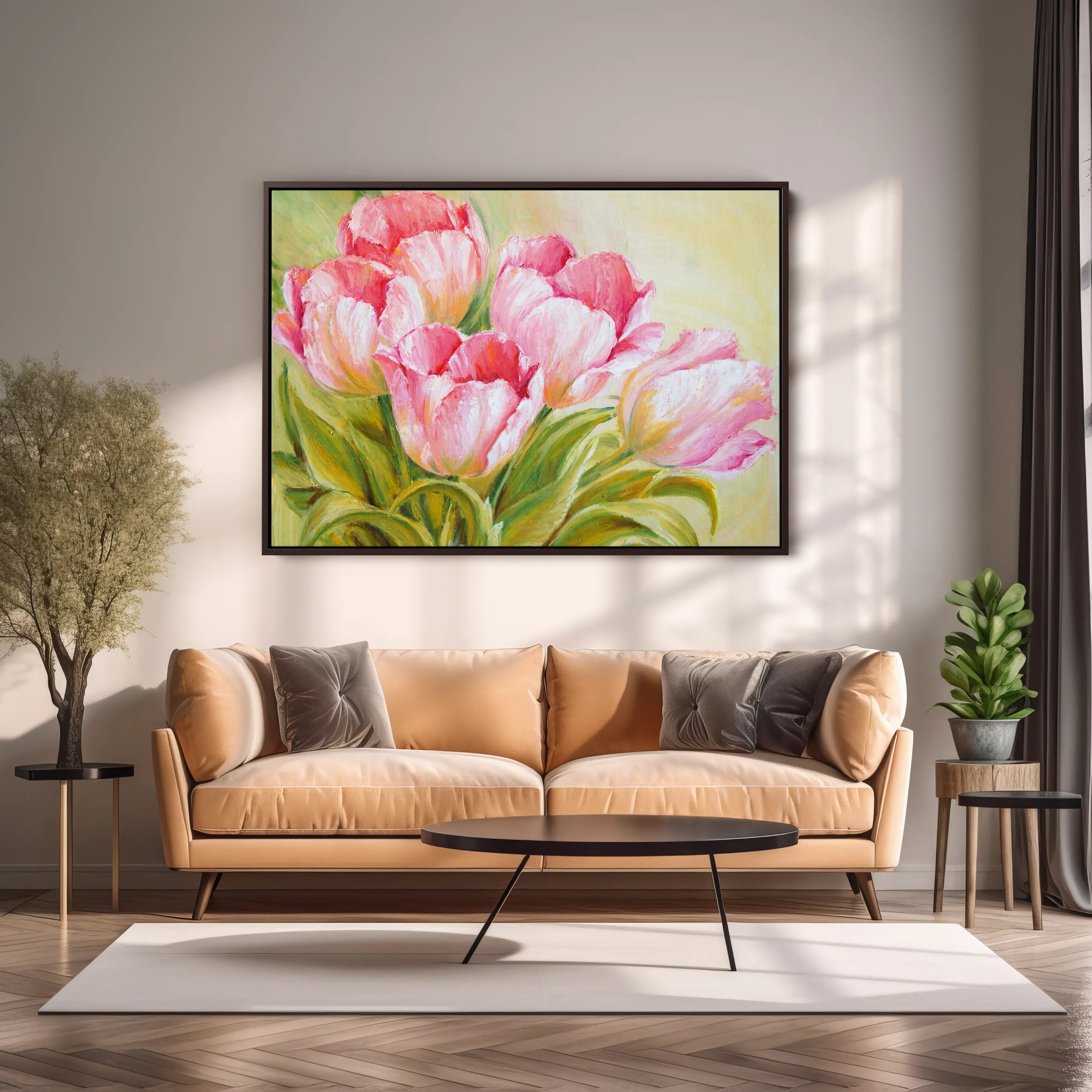 Floral Canvas Wall Art SAD781