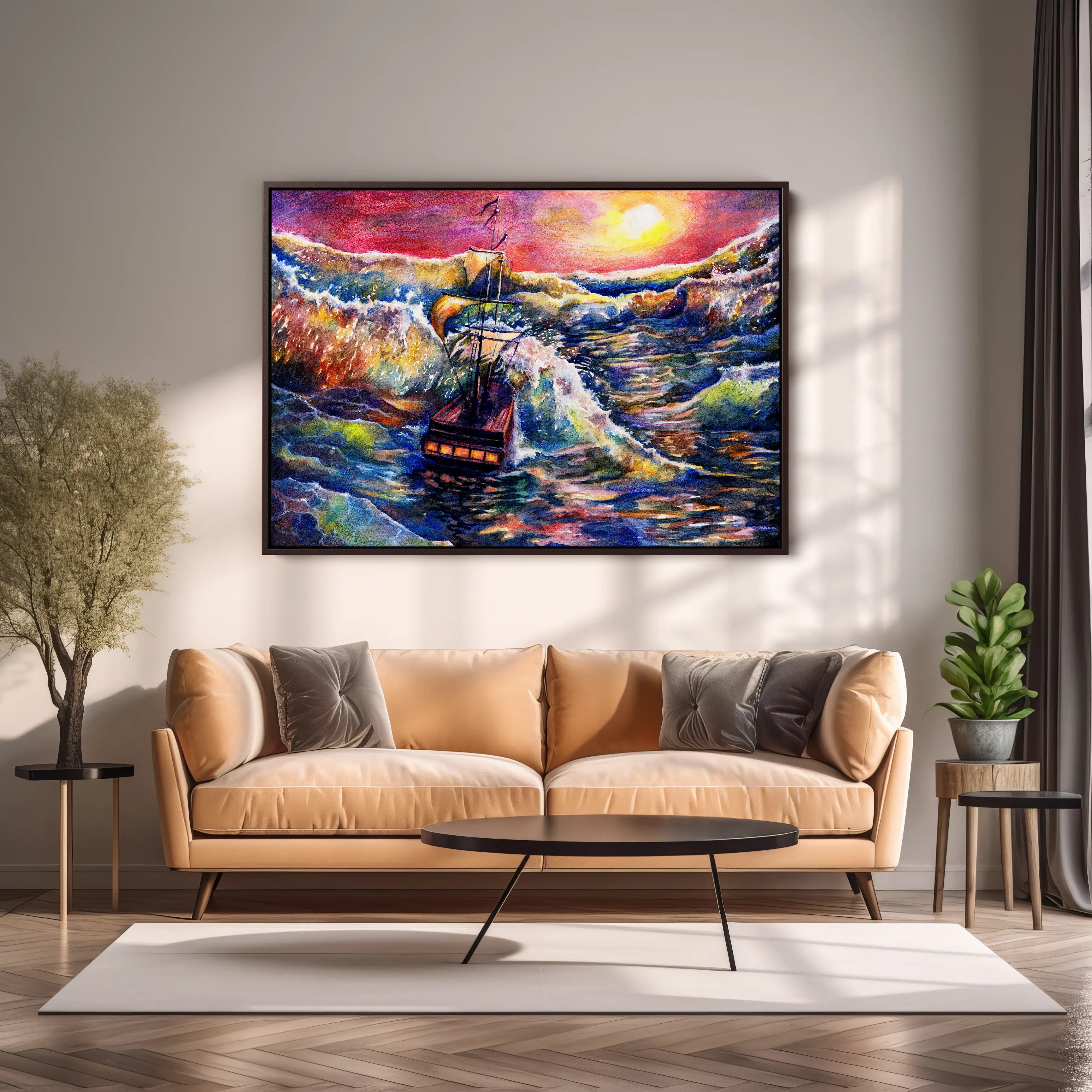 Landscape Canvas Wall Art SAD777