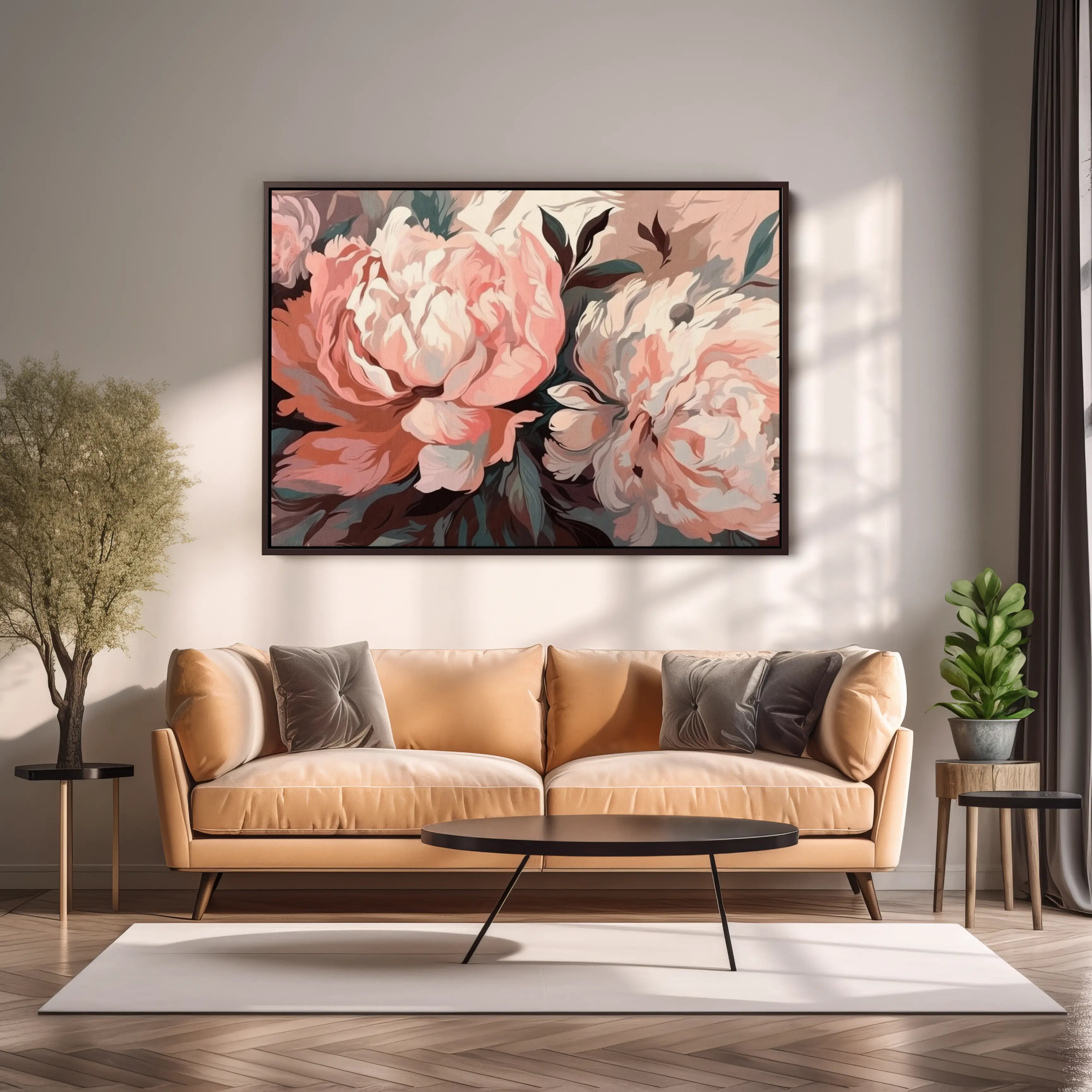Floral Canvas Wall Art SAD674