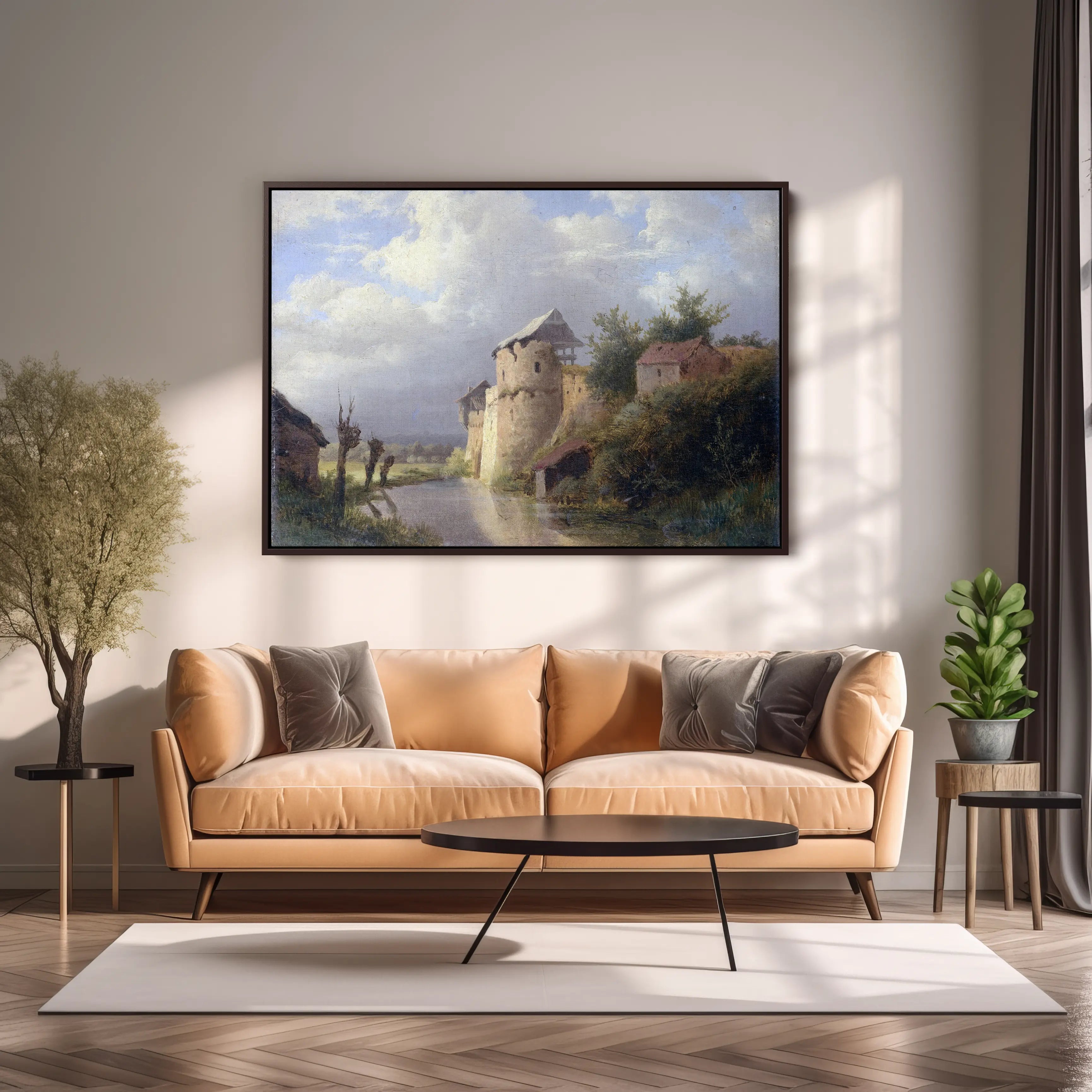 The Old Fortress (1840 - 1860) by Louwrens Hanedoes