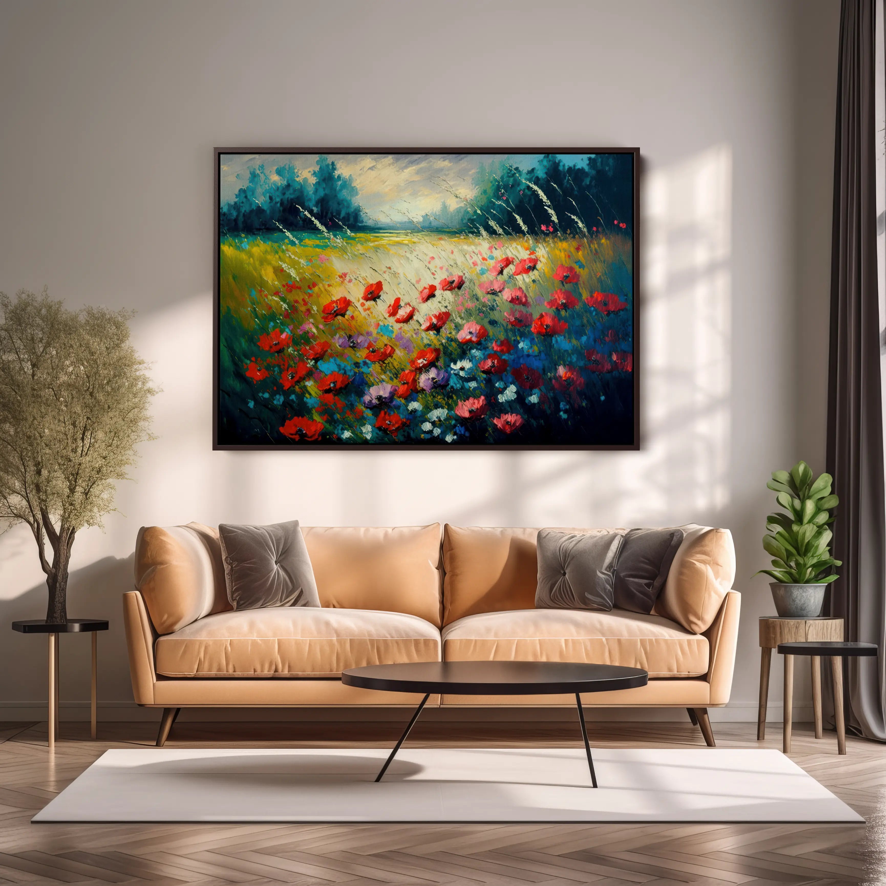 Floral Canvas Wall Art SAD1725