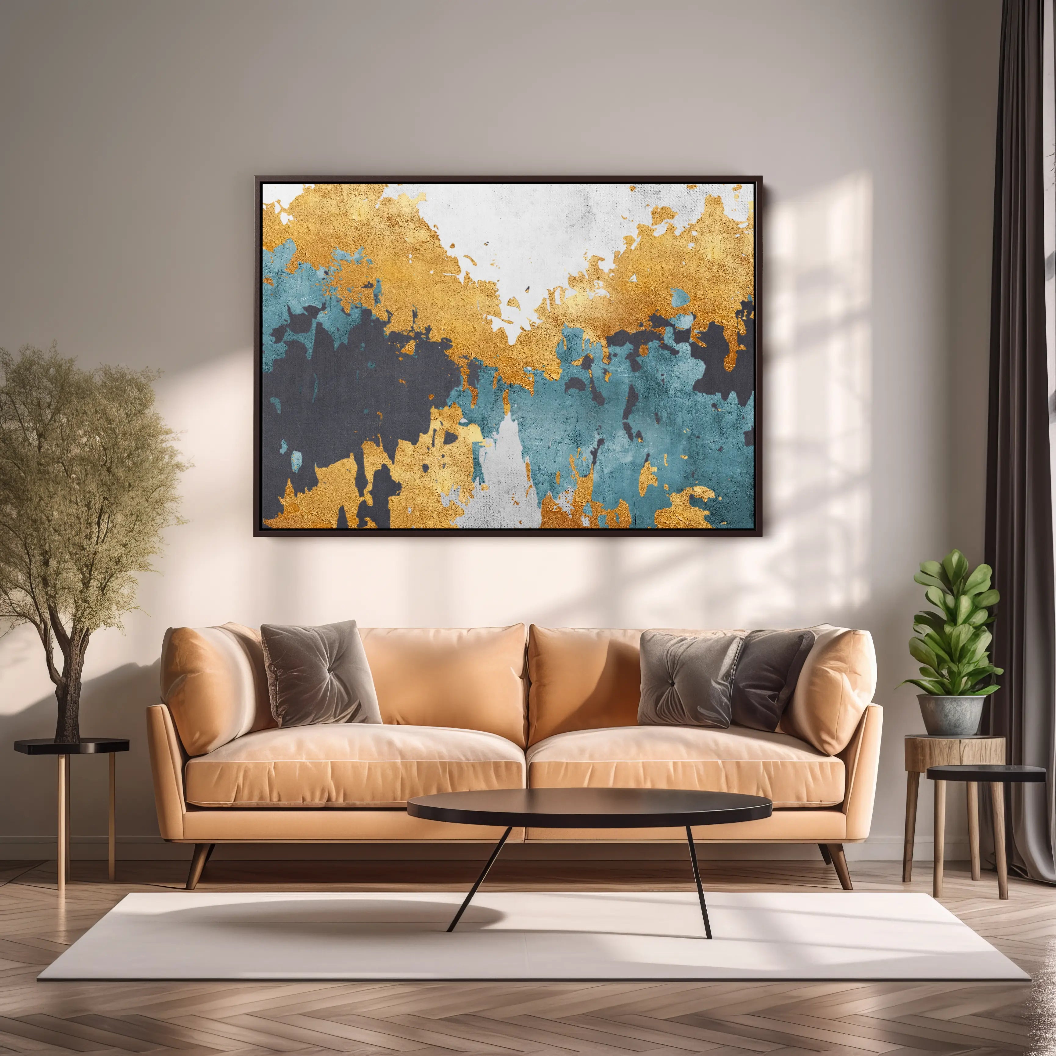 Abstract Canvas Wall Art SAD628