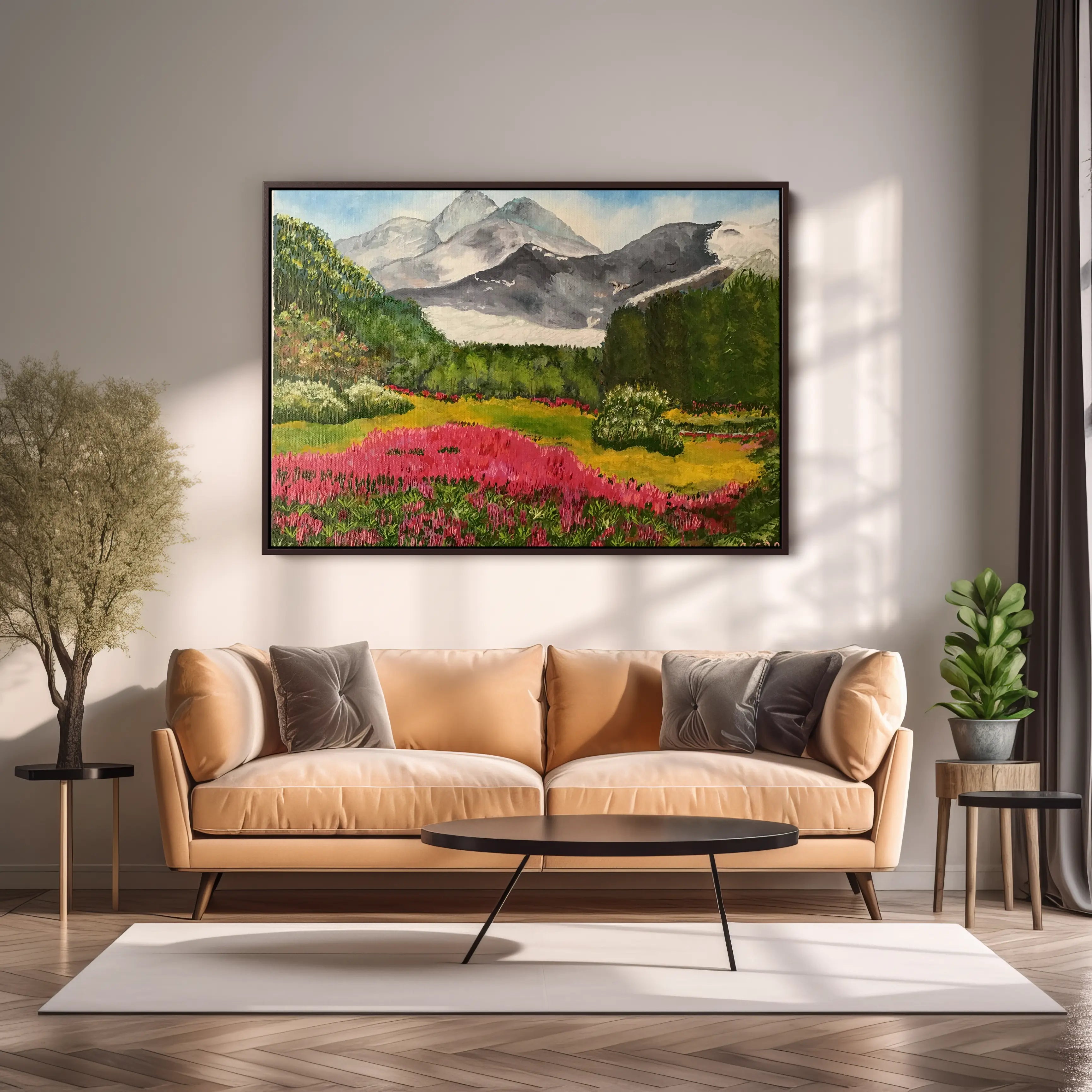 Floral Canvas Wall Art SAD760
