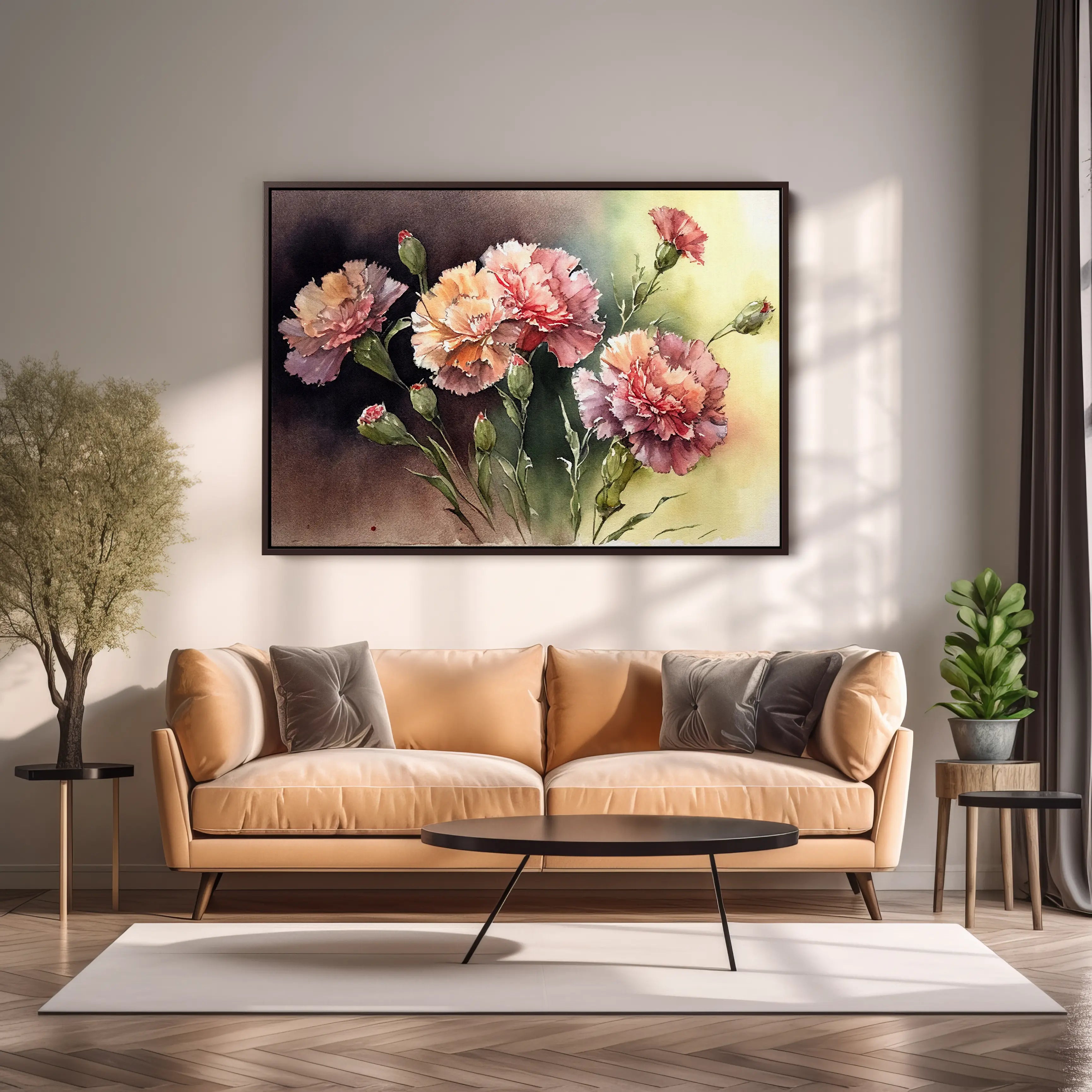 Floral Canvas Wall Art SAD646