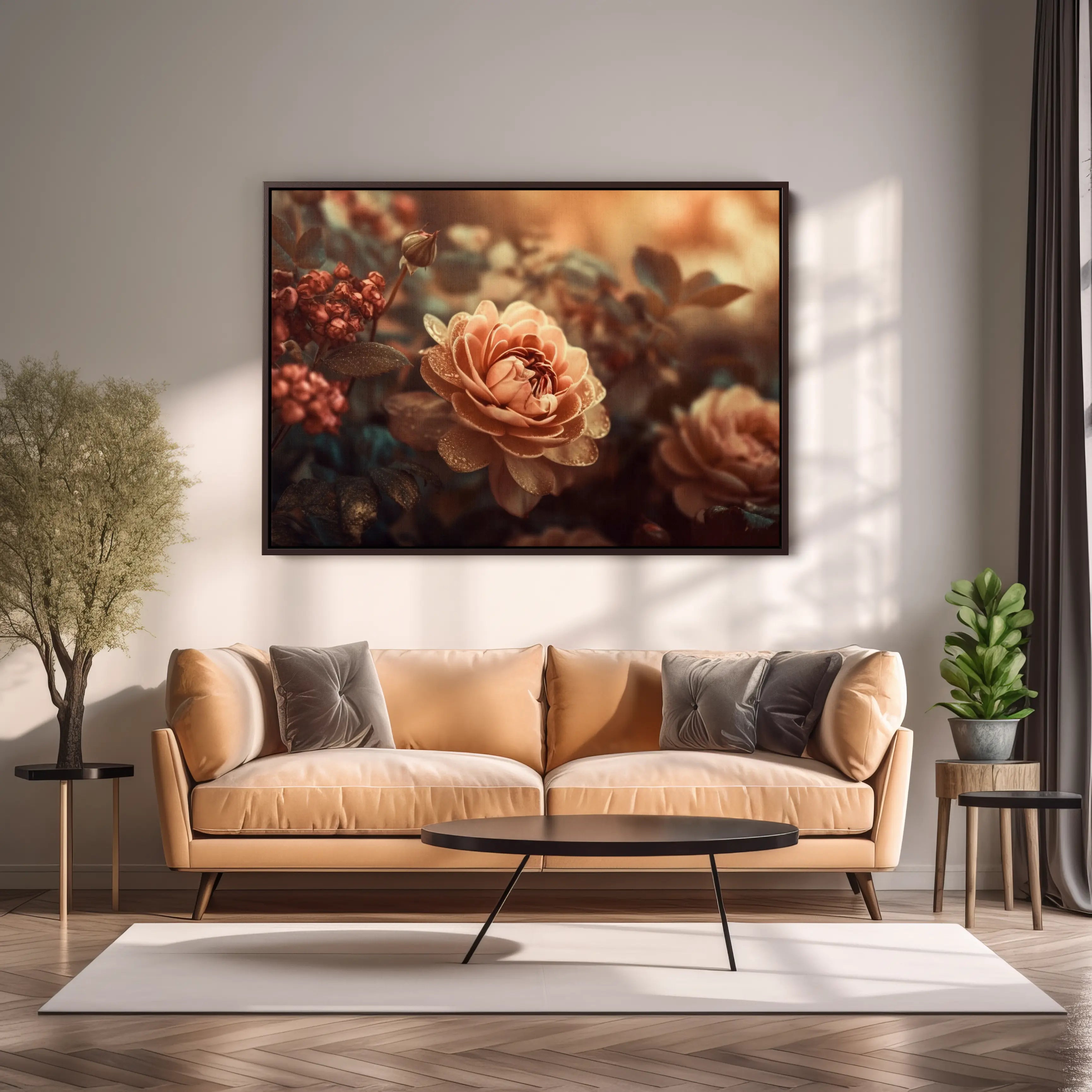 Floral Canvas Wall Art SAD1679